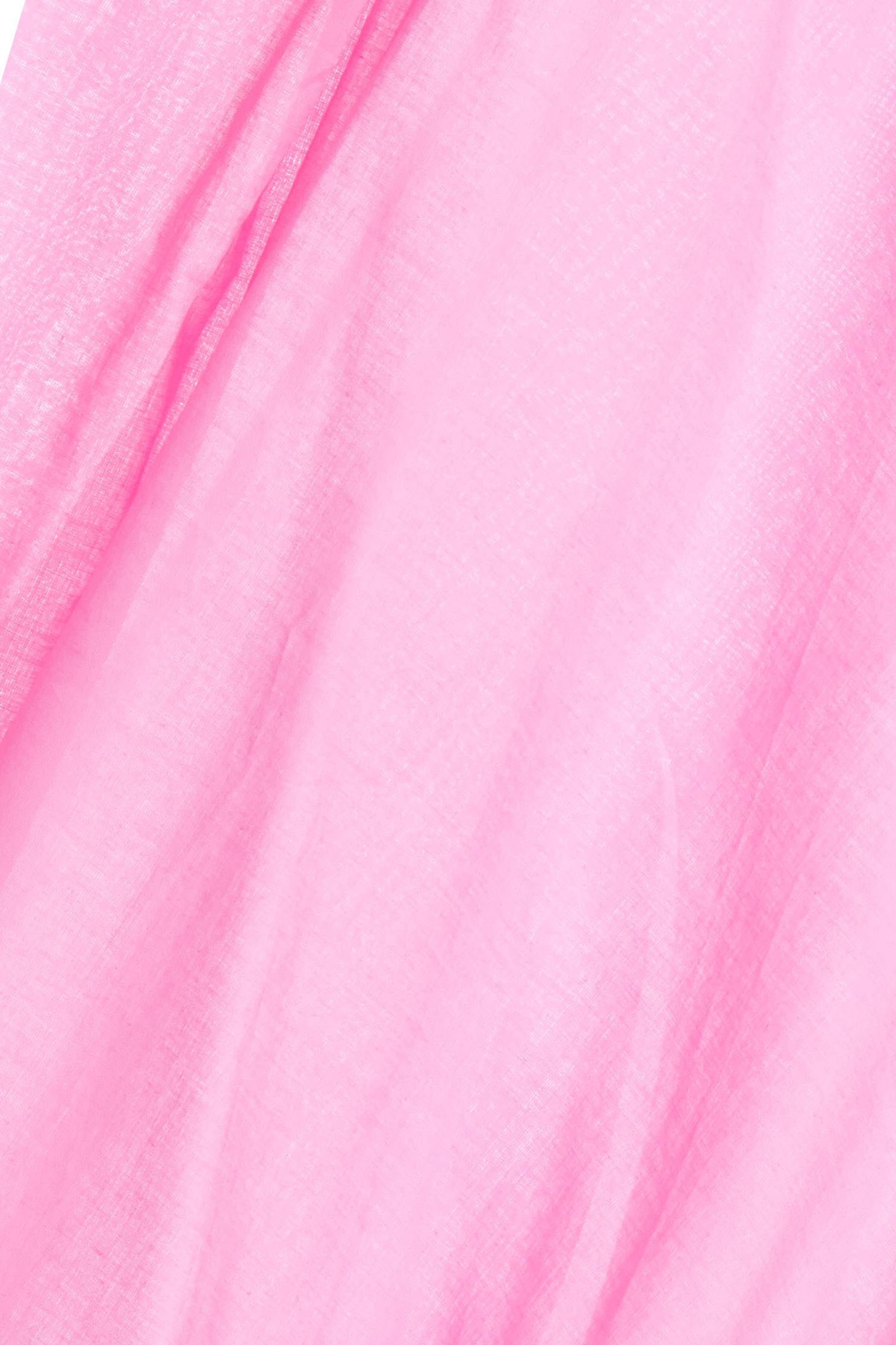 Oversize Cut Out Shoulder BlouseIrregular cut-out top,Tops,Queen,Season (SS) Look,iROO LIVE,Pink,Travel with BFF