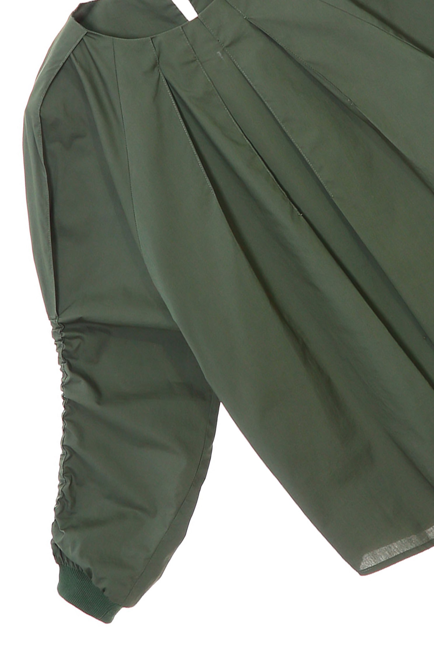 Oversize Pleated Top With Shirring Sleeve DetailTop with folded  neckline,Tops,Season (AW) Look