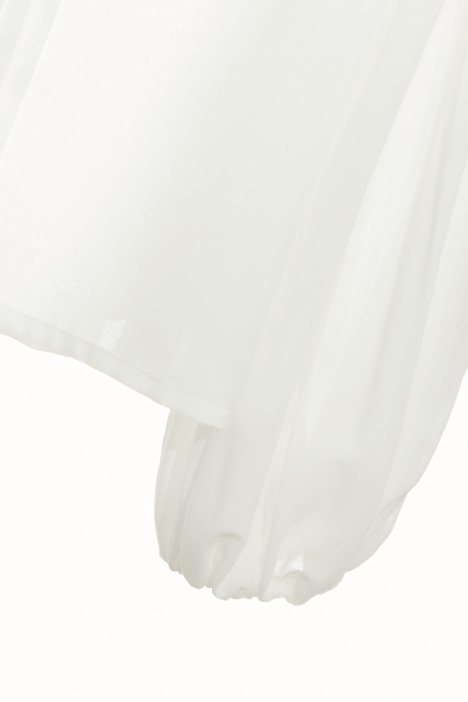 Pleated Sleeve Detail Button Front BlousePleated Sleeve Detail Button Front Blouse,Office Looks,Tops,Season (SS) Look,Chiffon,Chiffon tops