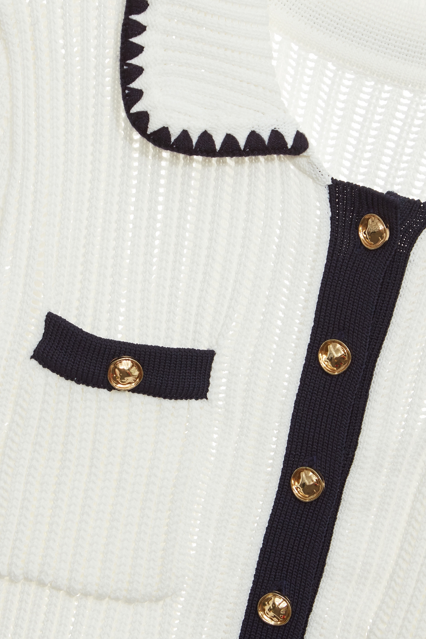 Contrast Trim Short Sleeve Knit TopContrast Trim Short Sleeve Knit Top,Tops,Season (SS) Look,Stripe,Knitted,Knitted tops,Knitted tops