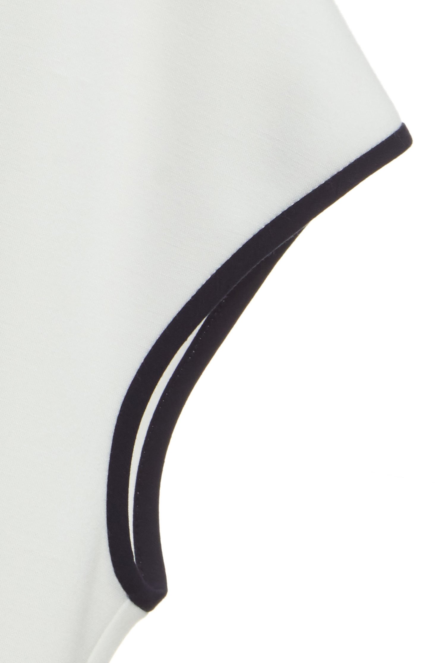 Contrast Navy Collar Bow Detail TopContrast Navy Collar Bow Detail Top,V-Neck T shirts,Tops,Season (SS) Look