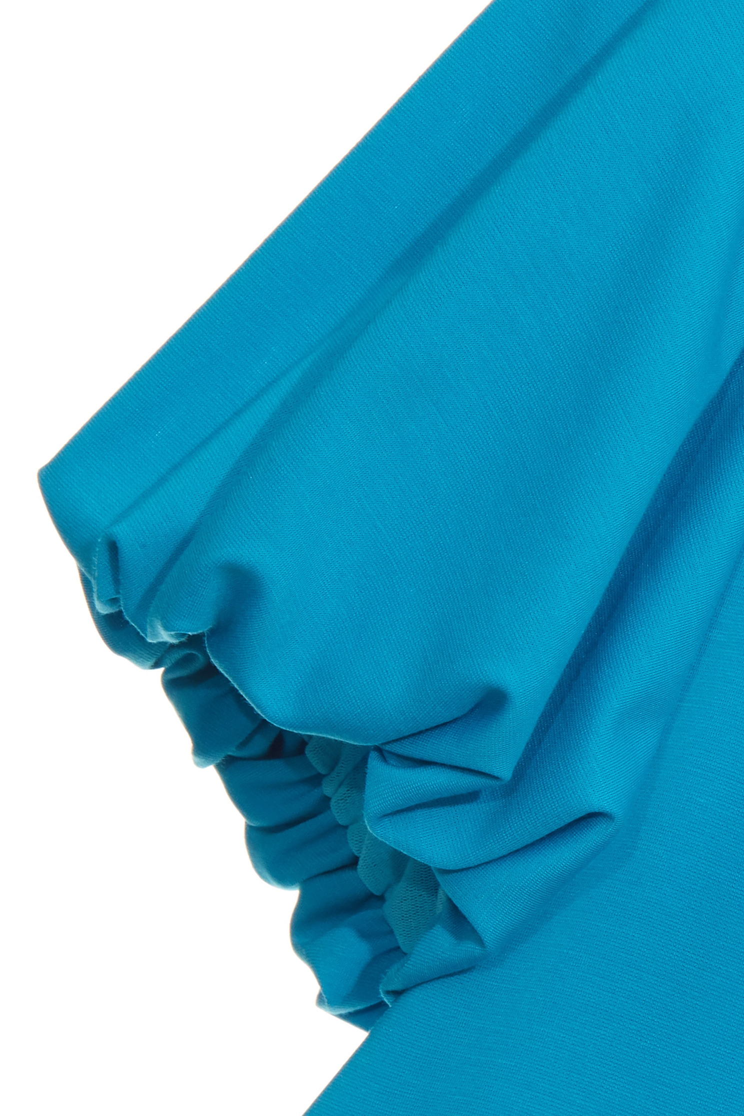 Embroidered Logo Bubble Sleeve TeeEmbroidered Logo Bubble Sleeve Tee,T-shirts,T-shirts,Tops,Embroidered,Season (SS) Look