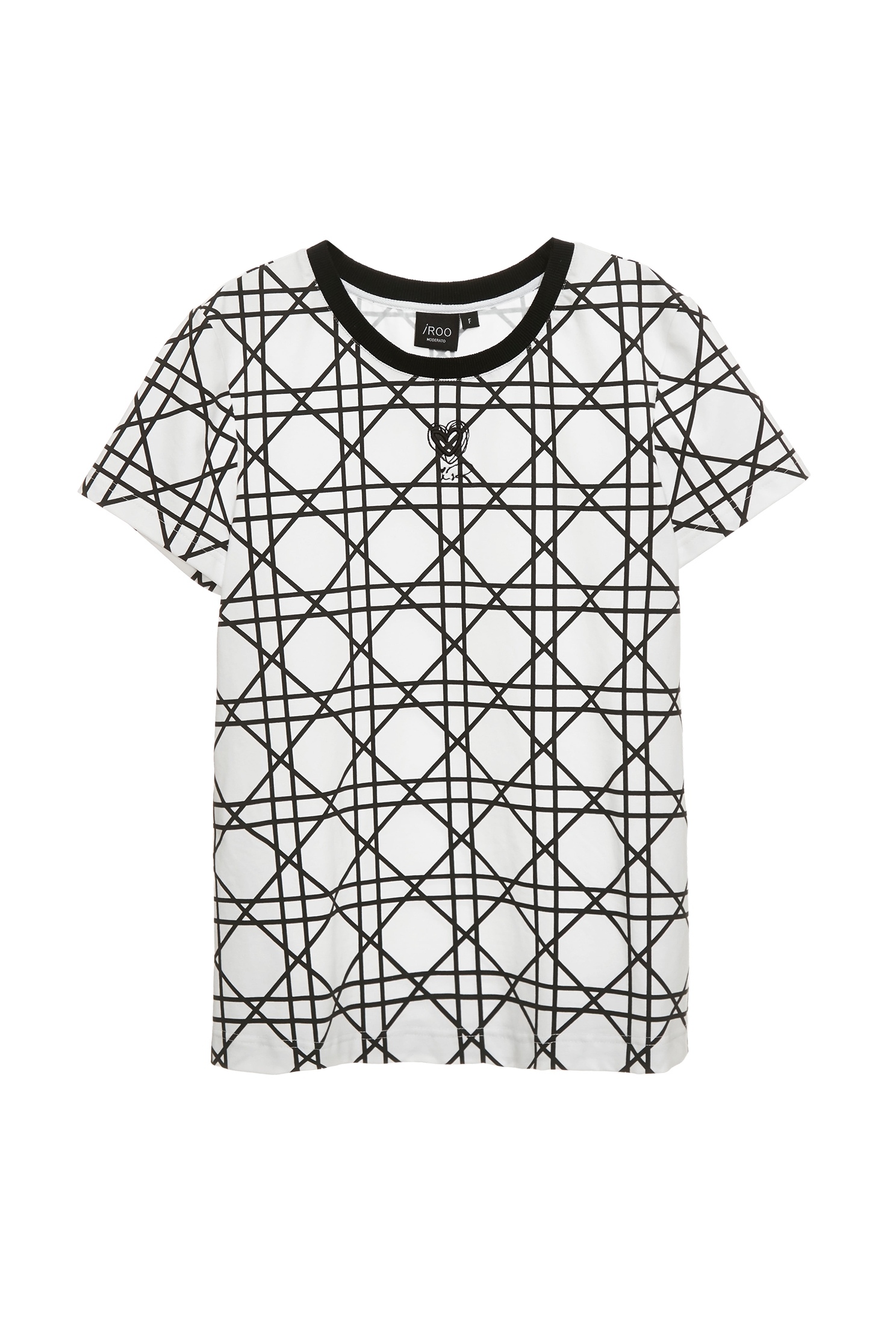 Short Sleeve Geomatric Print TeeShort Sleeve Geomatric Print Tee