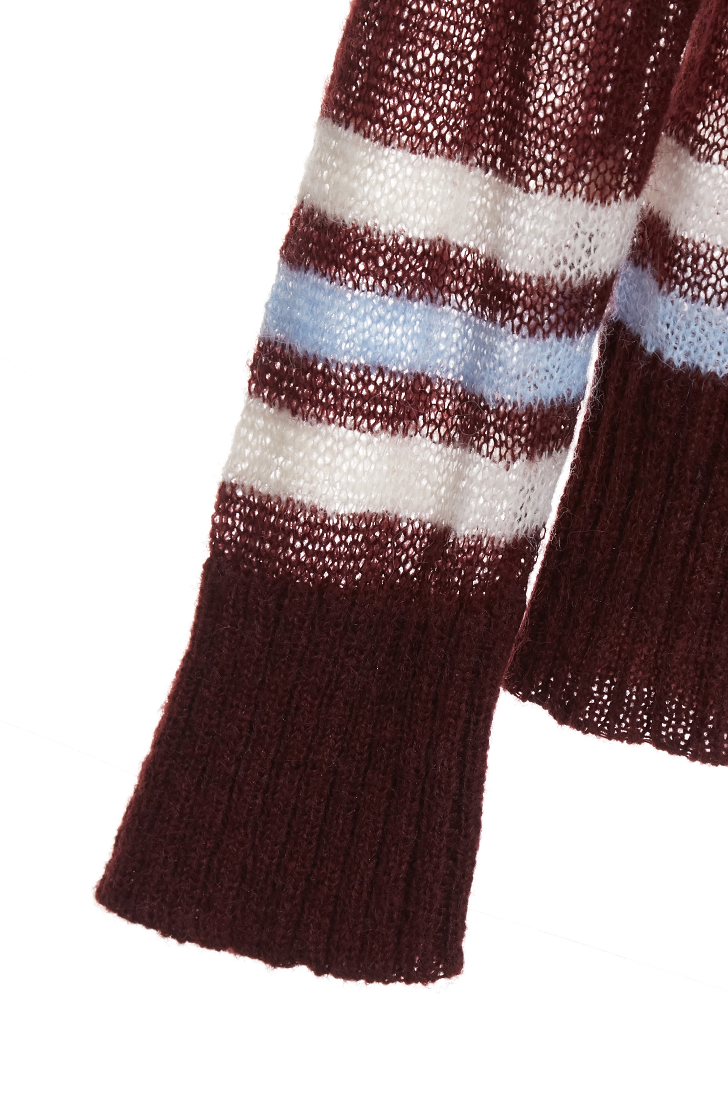 Mahagony Stripe Long Sleeve Knit TopMahagony Stripe Long Sleeve Knit Top,Tops,Season (SS) Look,Stripe,Knitted,Knitted tops