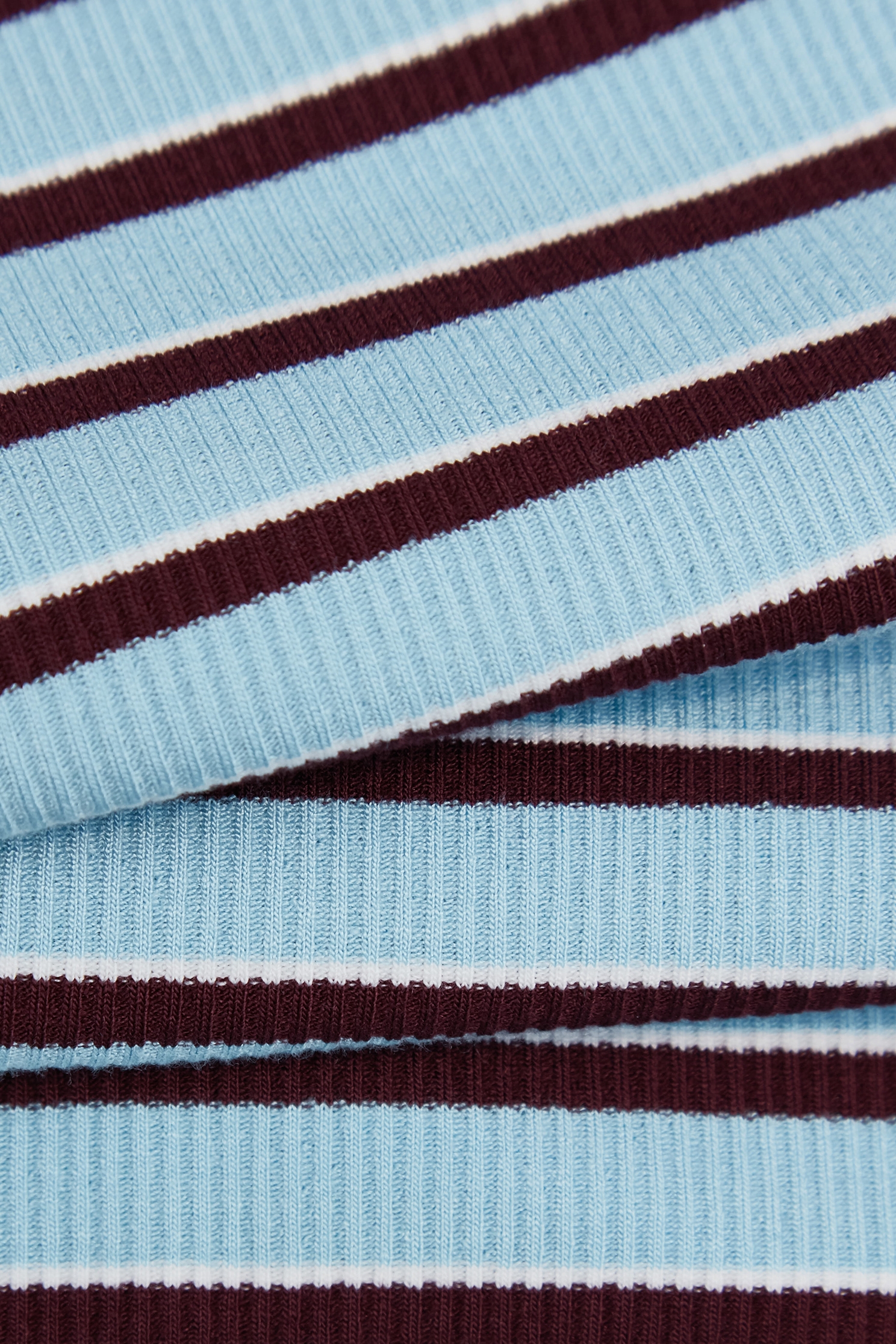 Navy Stripe Short Sleeve TopNavy Stripe Short Sleeve Top,Tops,Season (SS) Look,Lace,bows