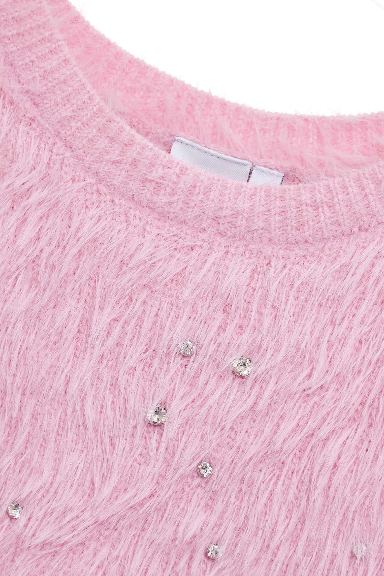 Short Sleeve Faux Fur Knit TopShort Sleeve Faux Fur Knit Top,Tops,Season (SS) Look,Knitted,Knitted tops