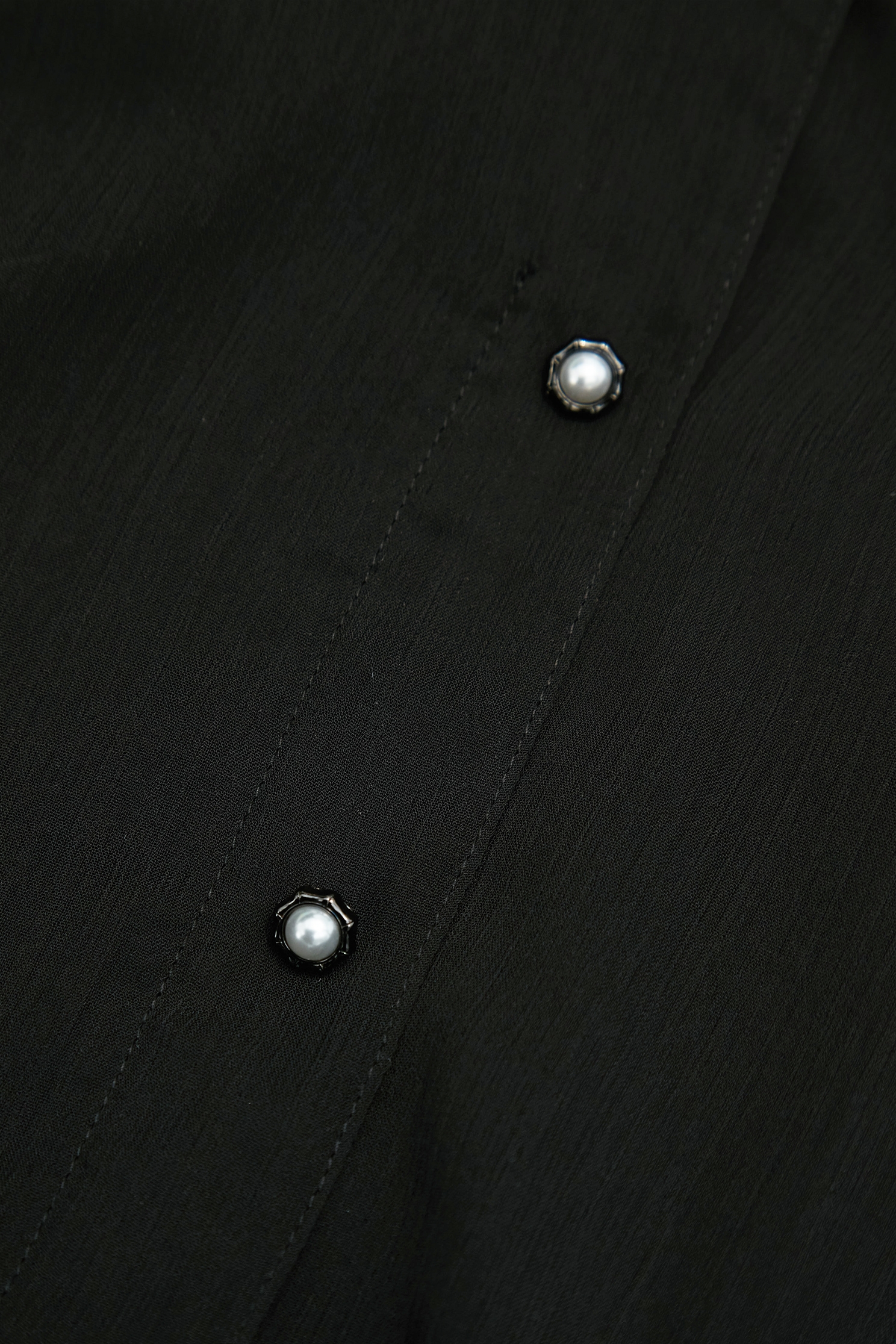 Short Sleeve Chiffon TopShort Sleeve Chiffon Top,Office Looks,Tops,Season (SS) Look,simple outfits,Chiffon,black tops