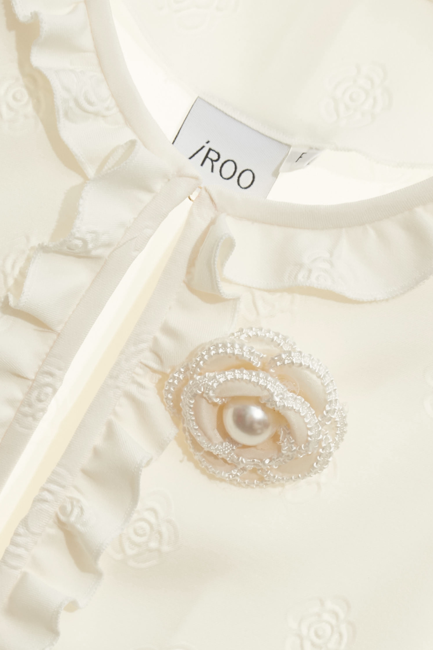 Floral Embossed Print JacketFloral Embossed Print Jacket,Jackets,Season (SS) Look