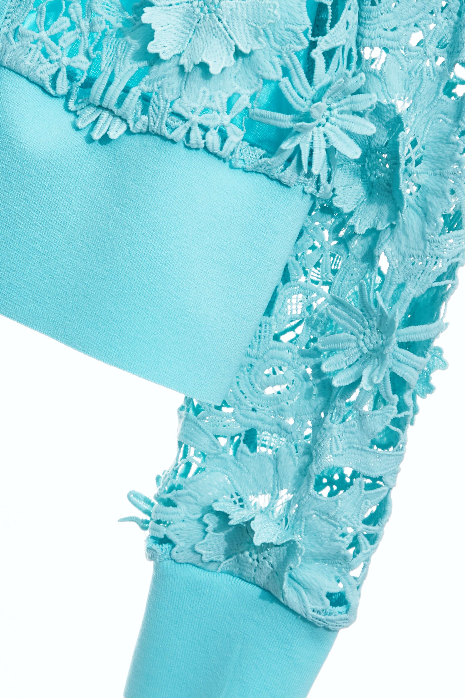 Hollow Out Floral Lace Knit CardiganHollow Out Floral Lace Knit Cardigan,Embroidered,Outerwear,Season (AW) Look,Valentine,blossoms,Lace,Knitted,Knitted coats