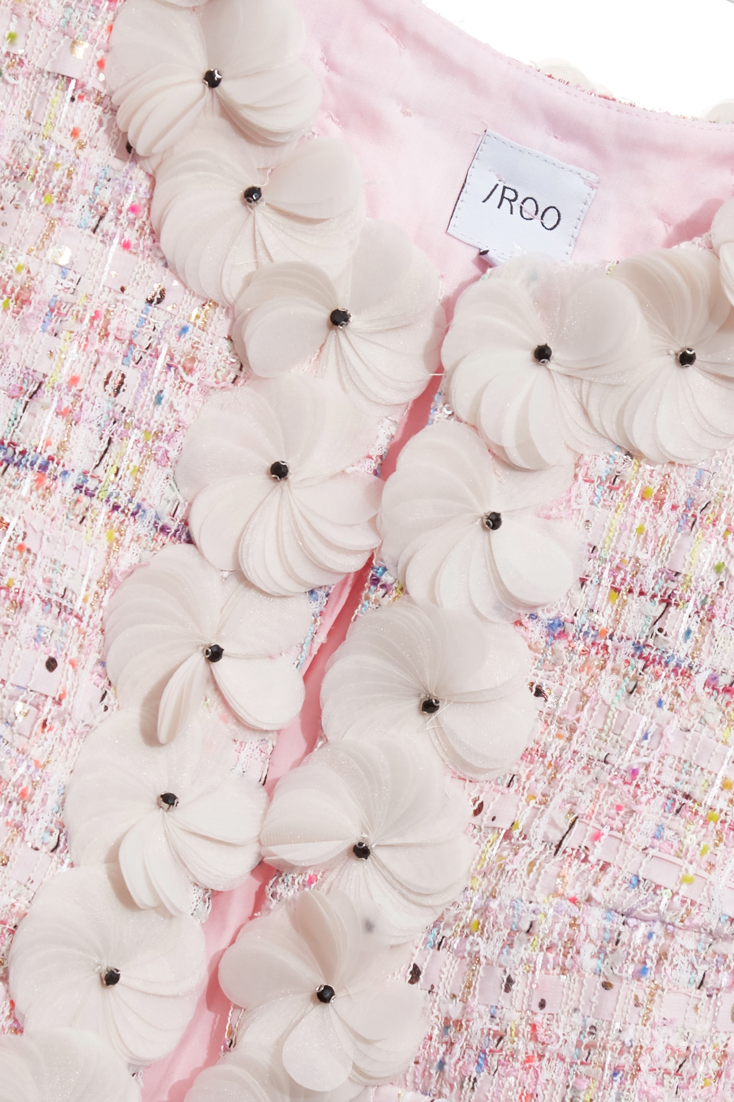 Pink Tweed Sequin JacketPink Tweed Sequin Jacket,Jackets,Outerwear,co-ord sets,Season (AW) Look,Valentine,blossoms