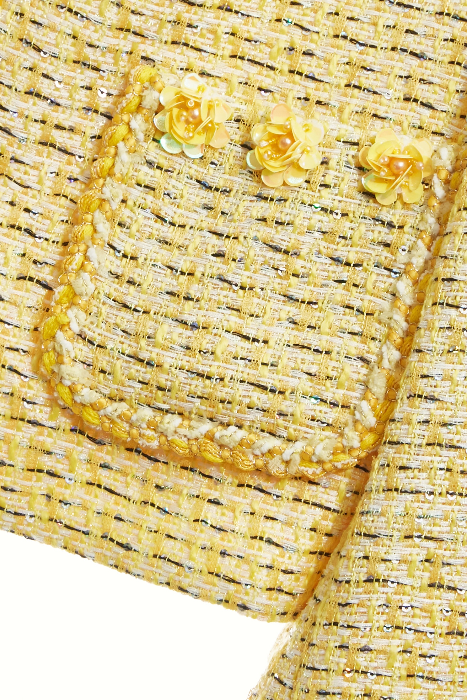 Contrast Stripe Tweed JacketContrast Stripe Tweed Jacket,Jackets,Season (SS) Look