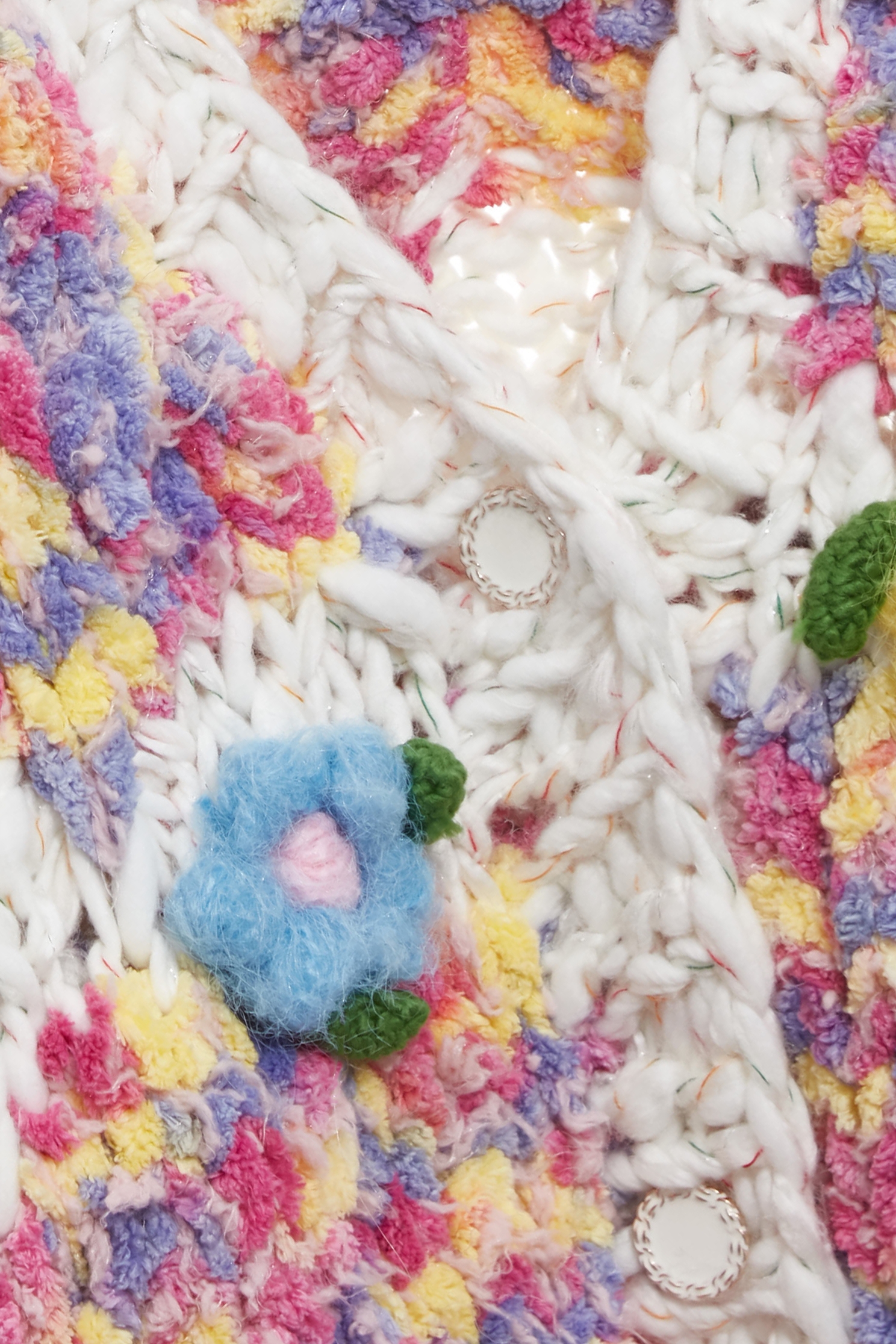 Multi Colour Floral Knit Thick CardiganMulti Colour Floral Knit Thick Cardigan,Jackets,Outerwear,Season (AW) Look,Knitted,Knitted coats