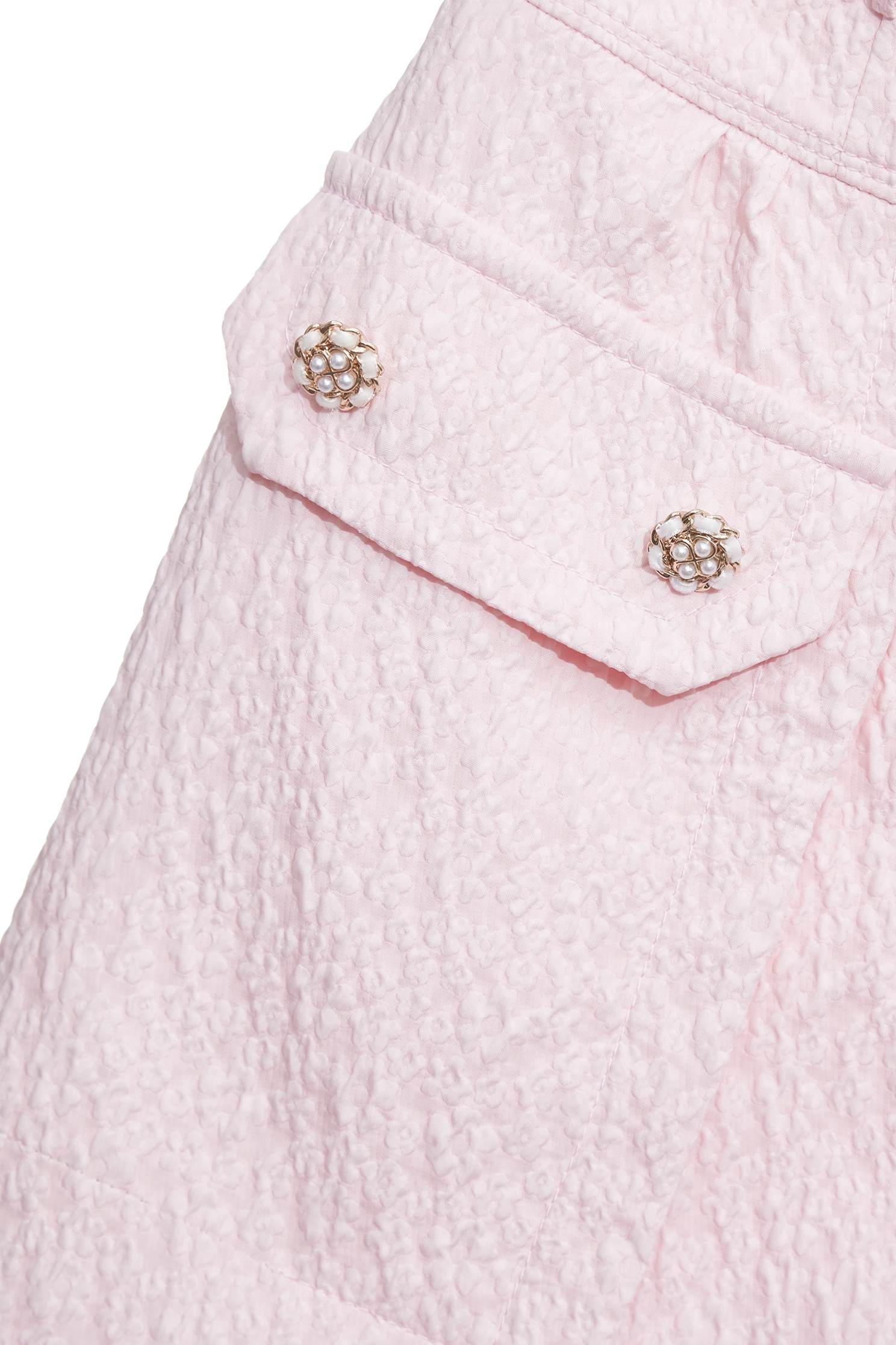 Textured Pink Short SkirtTextured Pink Short Skirt,Season (SS) Look,Mini skirts