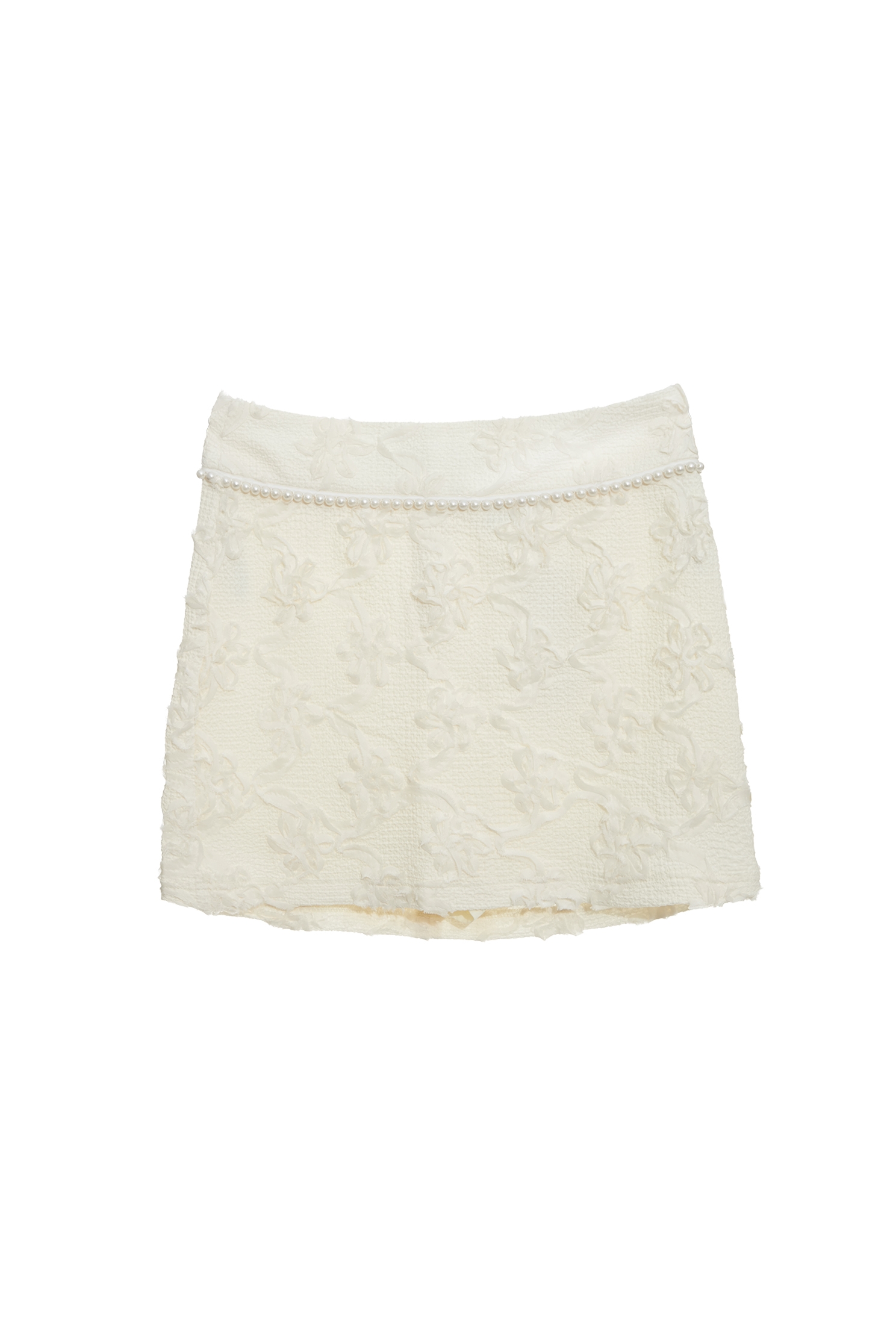 Pearl Detail Floral Short SkirtPearl Detail Floral Short Skirt,Mini skirts,Shorts,Season (AW) Look,Pencil skirts