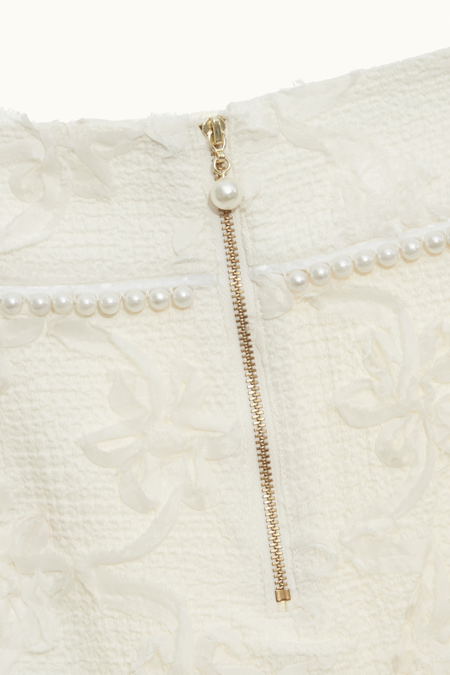 Pearl Detail Floral Short SkirtPearl Detail Floral Short Skirt,Mini skirts,Shorts,Season (AW) Look,Pencil skirts