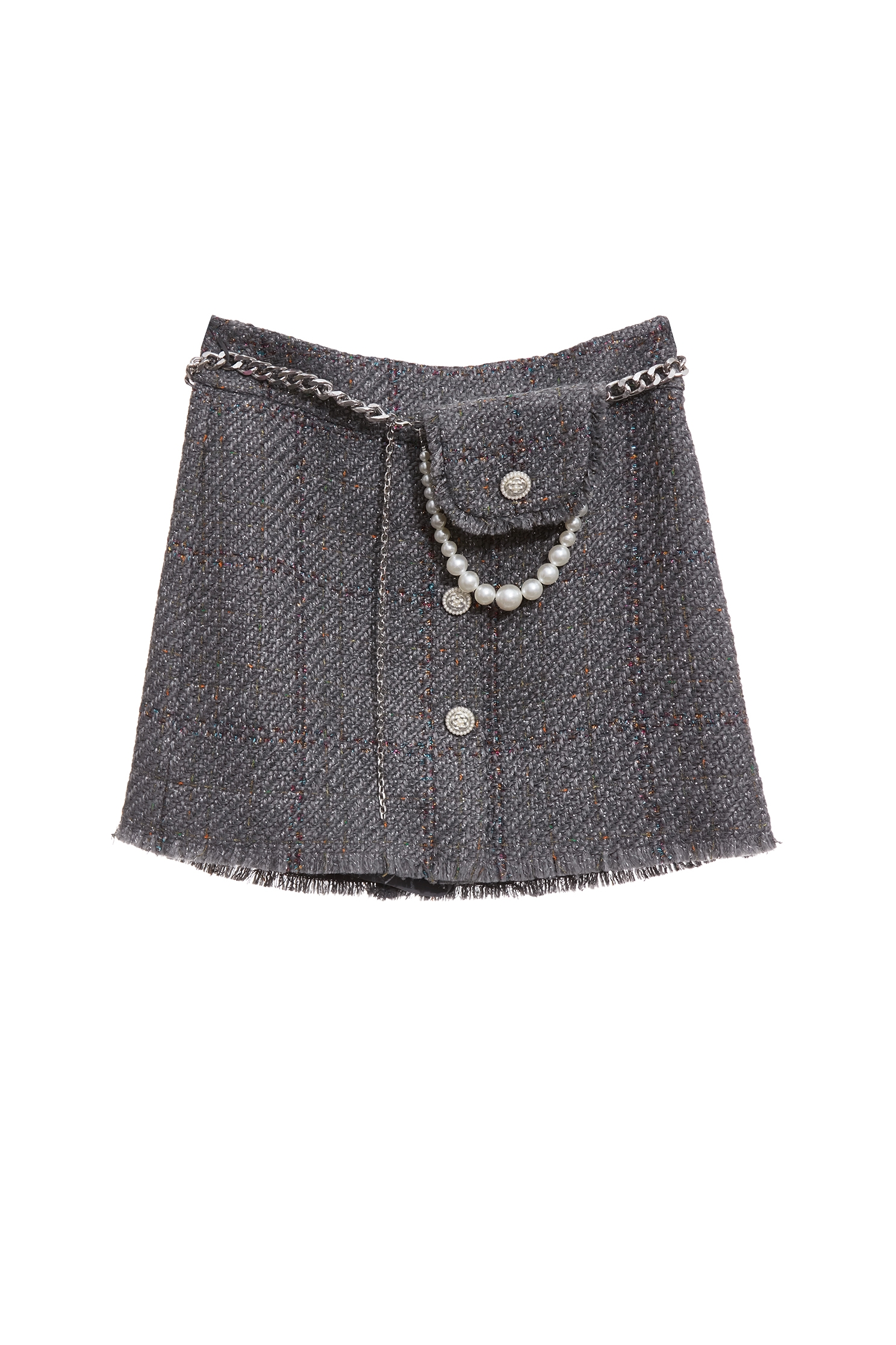 Tweed Short Skirt With Detachable Waist PouchTweed Short Skirt With Detachable Waist Pouch,co-ord sets,Mini skirts,Shorts,Season (AW) Look,Pencil skirts