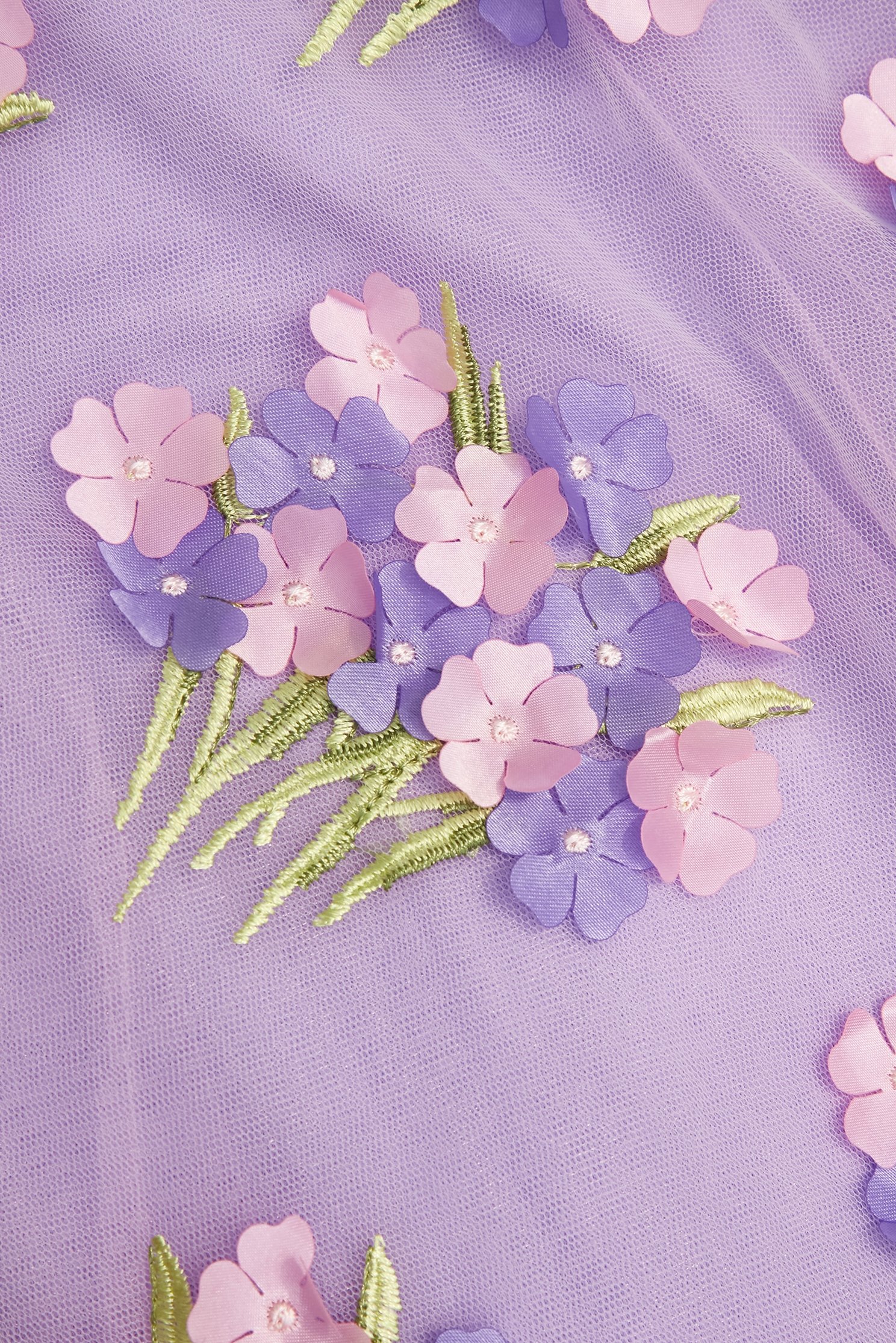 3-D Floral Detail Mesh Skirt3-D Floral Detail Mesh Skirt,Embroidered,Season (AW) Look,Valentine,Mesh fabric,Tutu skirts,blossoms,Midi skirts