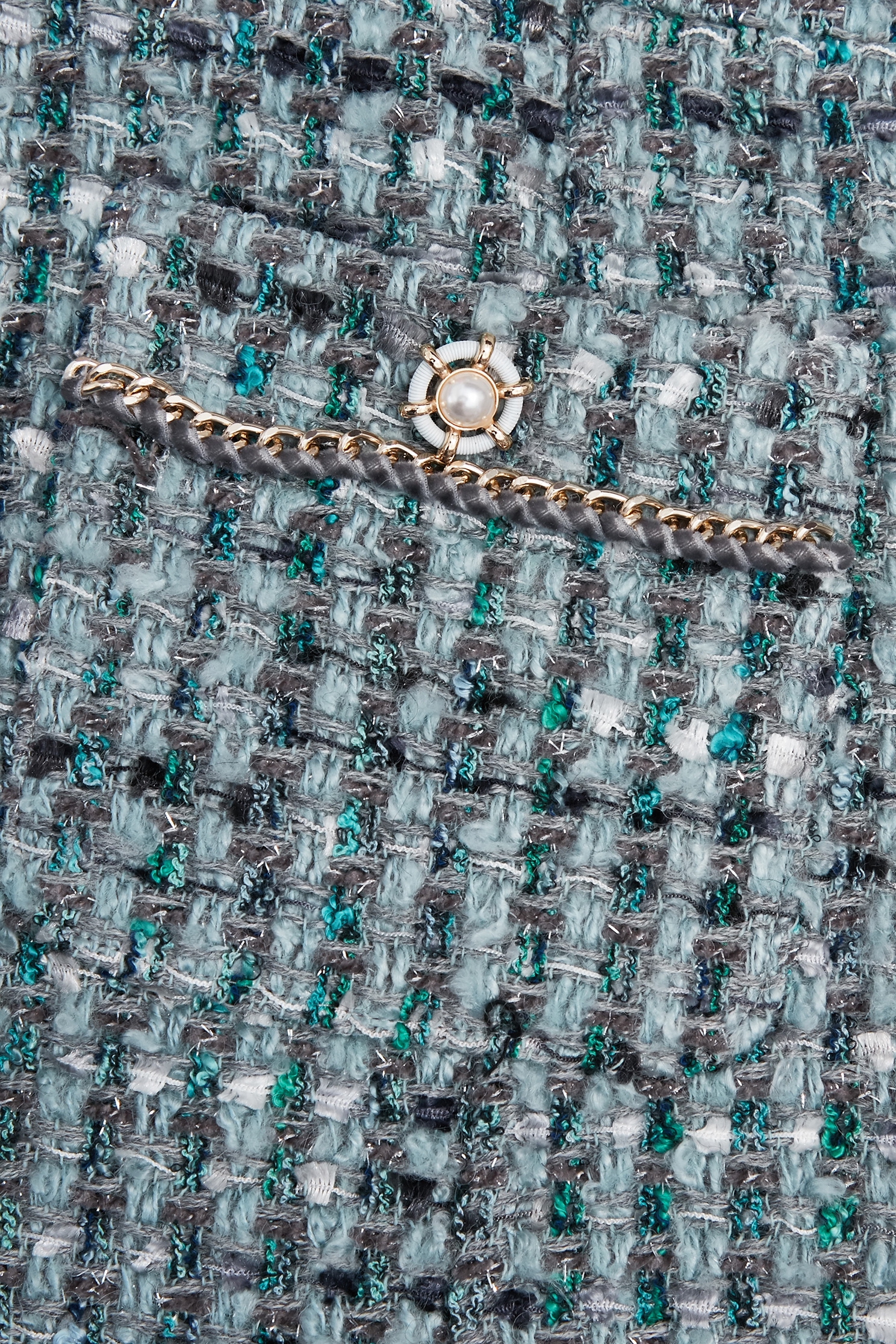 Powder Blue Tweed SkirtPowder Blue Tweed Skirt,Mini skirts,Season (AW) Look