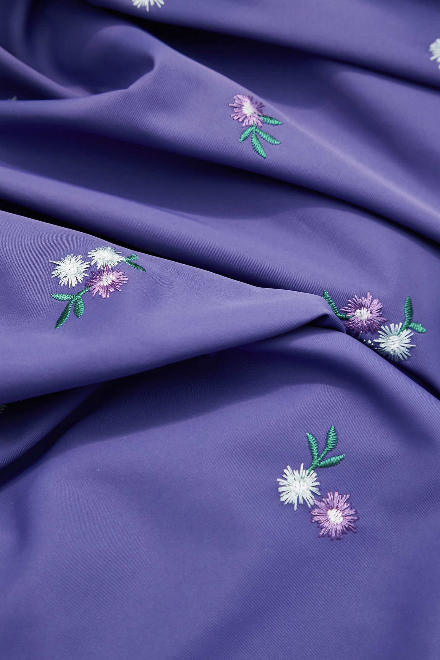 Sunflower Embroidery Midi SkirtSunflower Embroidery Midi Skirt,Embroidered,Season (AW) Look,Layered skirts