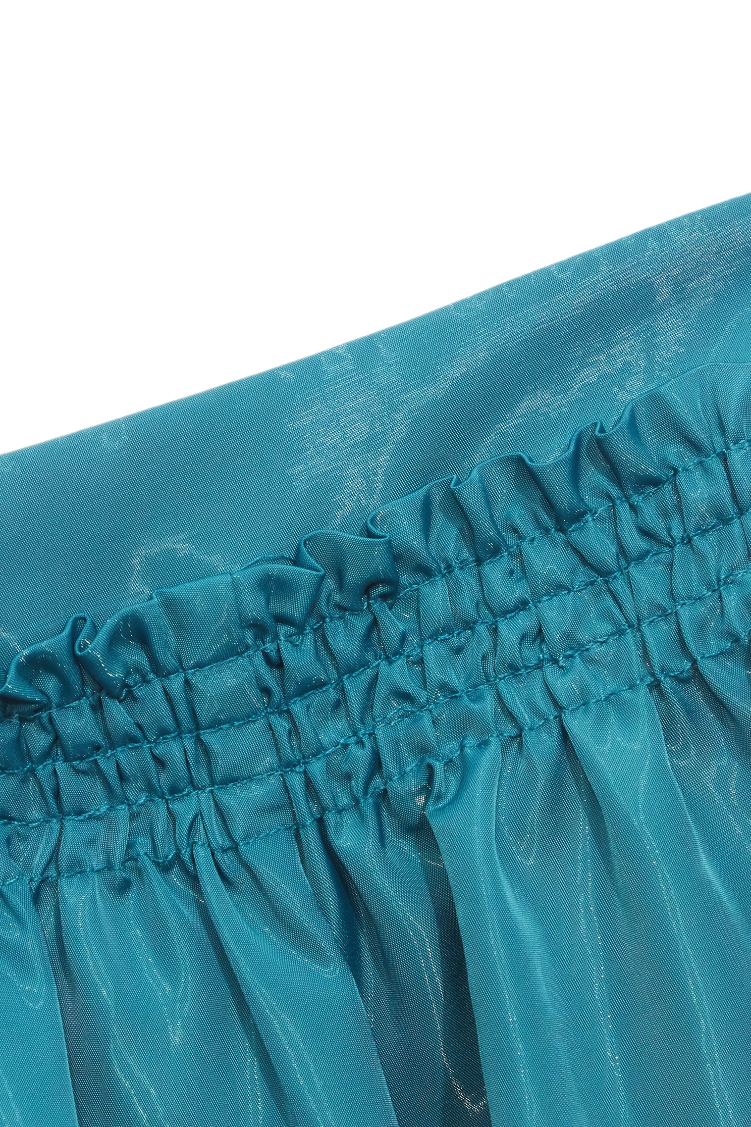 Bow Detail Cyan SkirtBow Detail Cyan Skirt,Season (SS) Look,Midi skirts