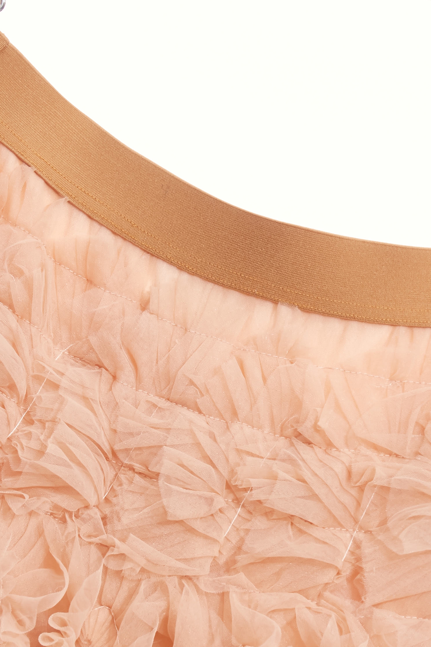 Light Caramel Pleated Ruffle Maxi SkirtLight Caramel Pleated Ruffle Maxi Skirt,Season (SS) Look,Tutu skirts