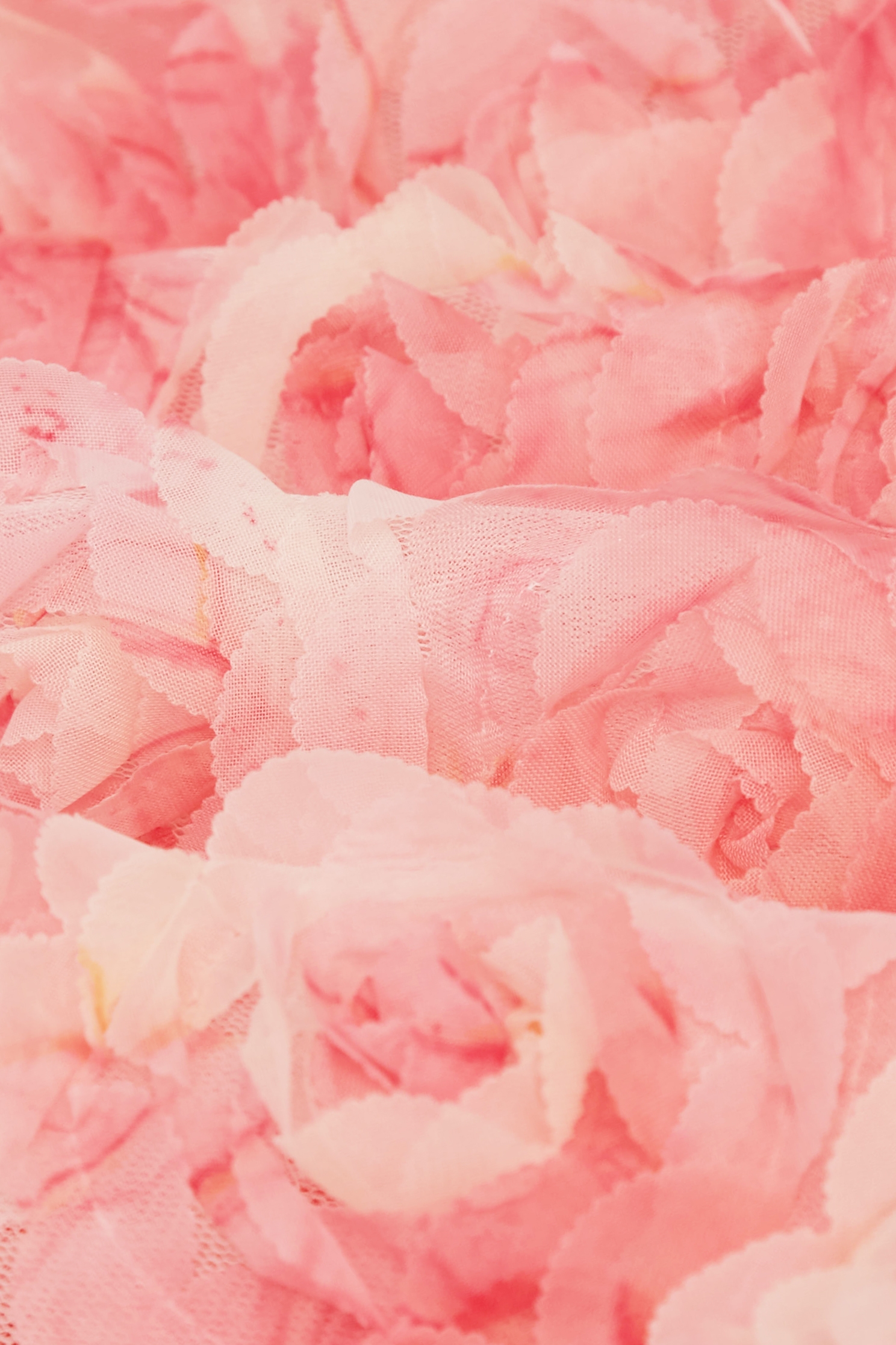 Rose Detail Maxi SkirtRose Detail Maxi Skirt,Season (SS) Look,Mesh fabric,Tutu skirts,blossoms,Midi skirts