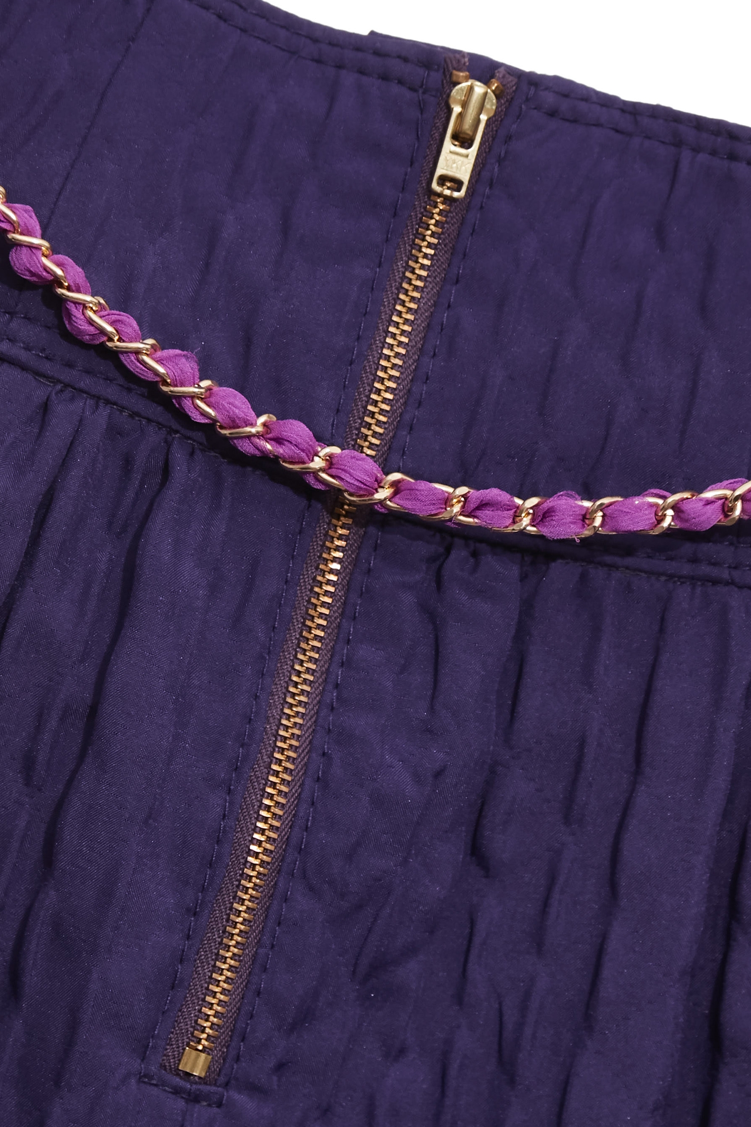 3-D Butterfly Motif Purple Skirt3-D Butterfly Motif Purple Skirt,Season (SS) Look,Midi skirts