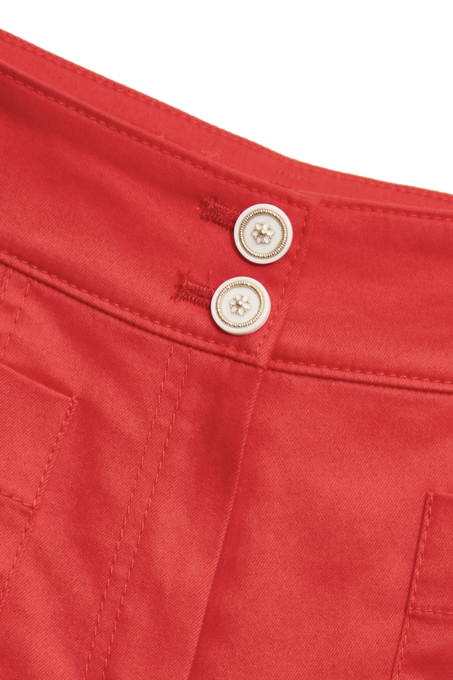 Chili Red Slim Fit Pants,Season (SS) Look,Denim,Jeans,pants