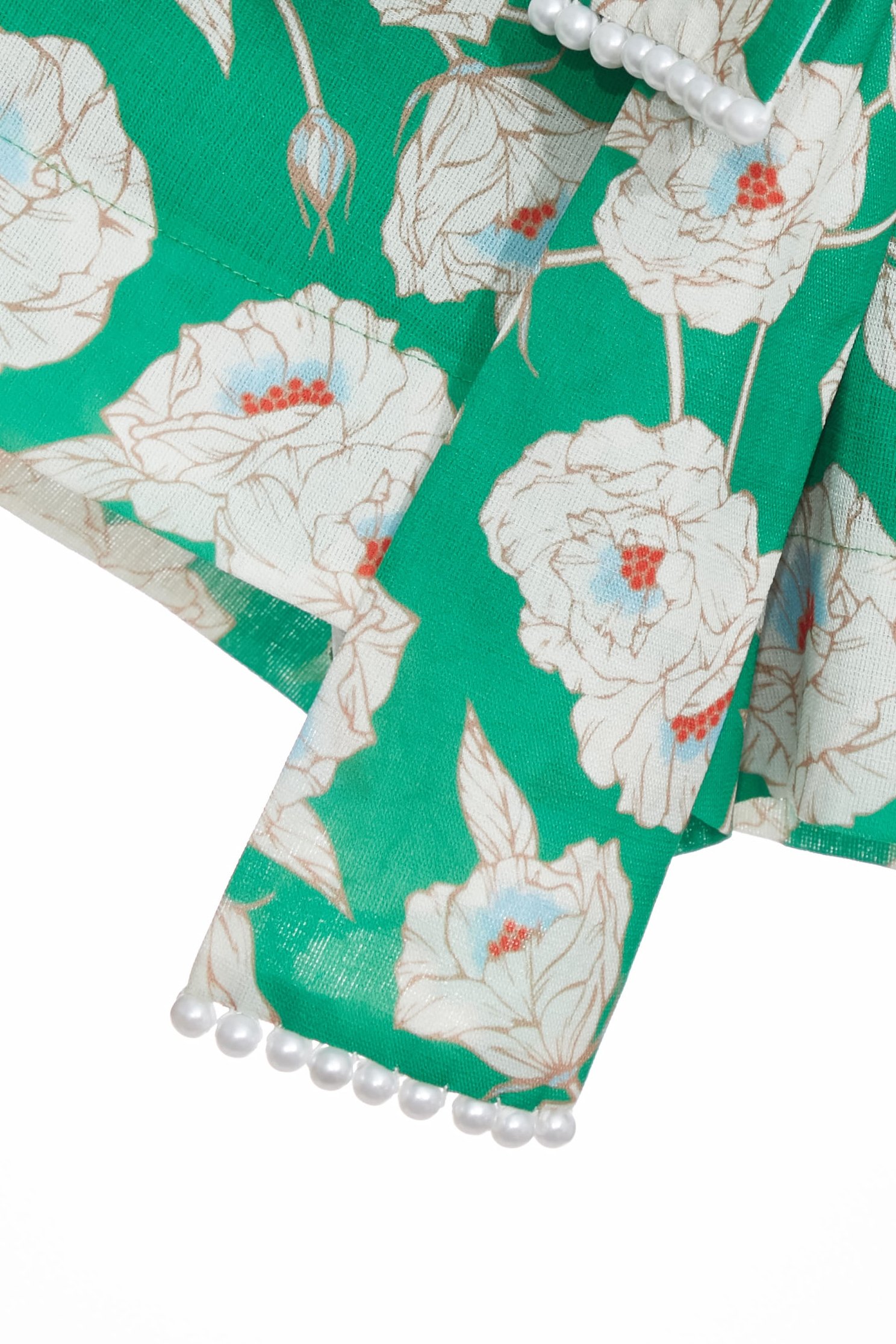 Floral Print Belted Bow ShortsFloral Print Belted Bow Shorts,Season (SS) Look,co-ord sets,pearl,City Feminine,Shorts,Belts,blossoms,Skorts,upperclass