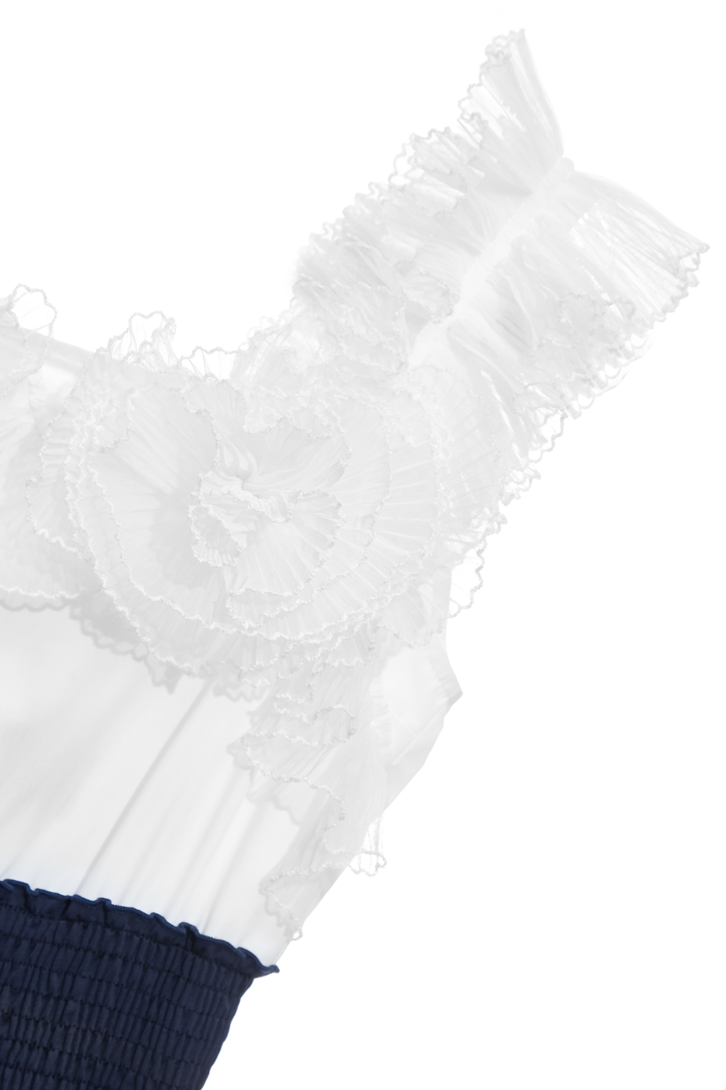Pleated Ruffle Detail Sleeveless JumpsuitPleated Ruffle Detail Sleeveless Jumpsuit,Season (SS) Look,pants,Jumpsuits