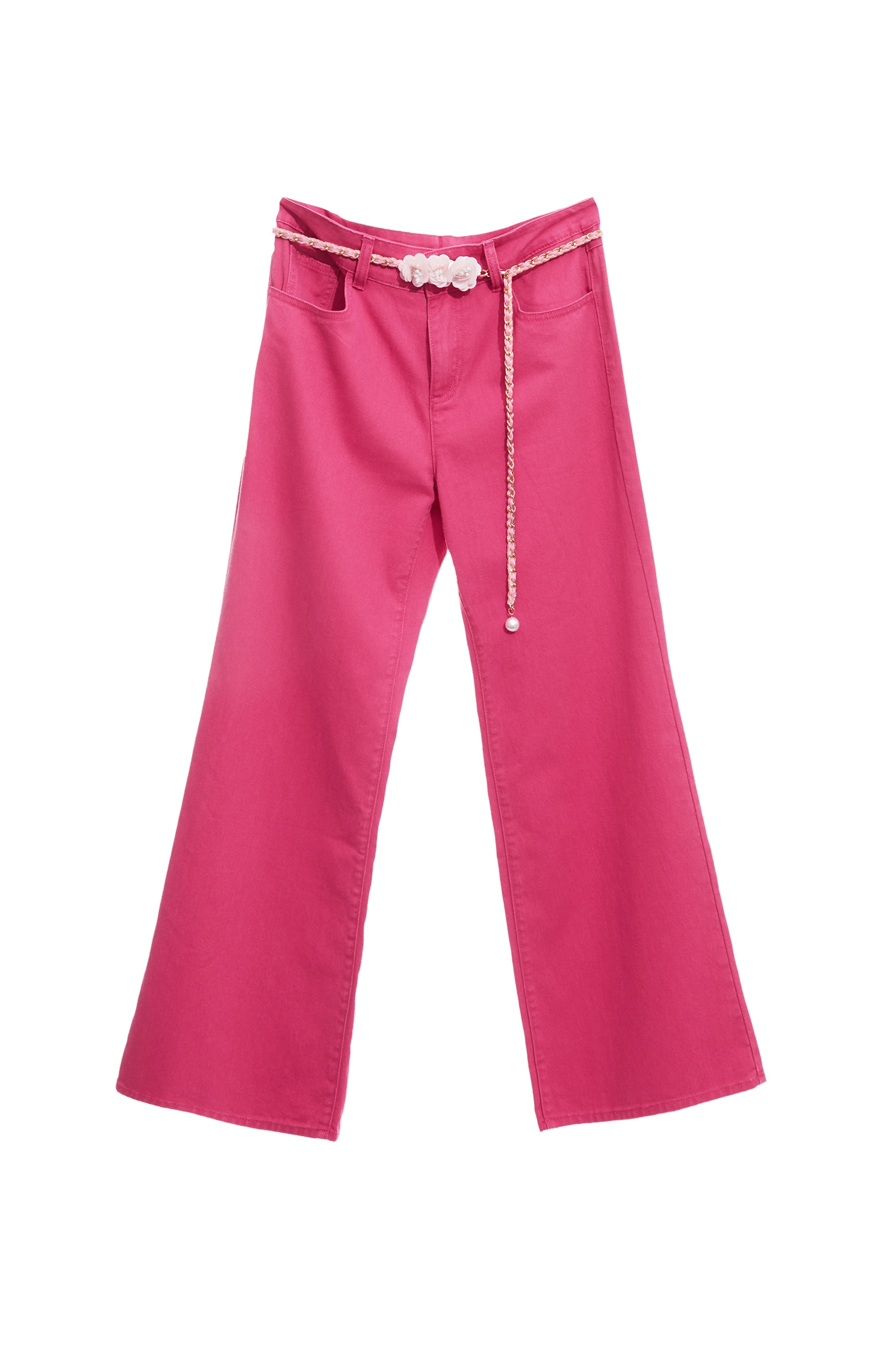 Pink Striaght Cut JeansPink Striaght Cut Jeans,Season (SS) Look,Denim,Jeans,Denim pants