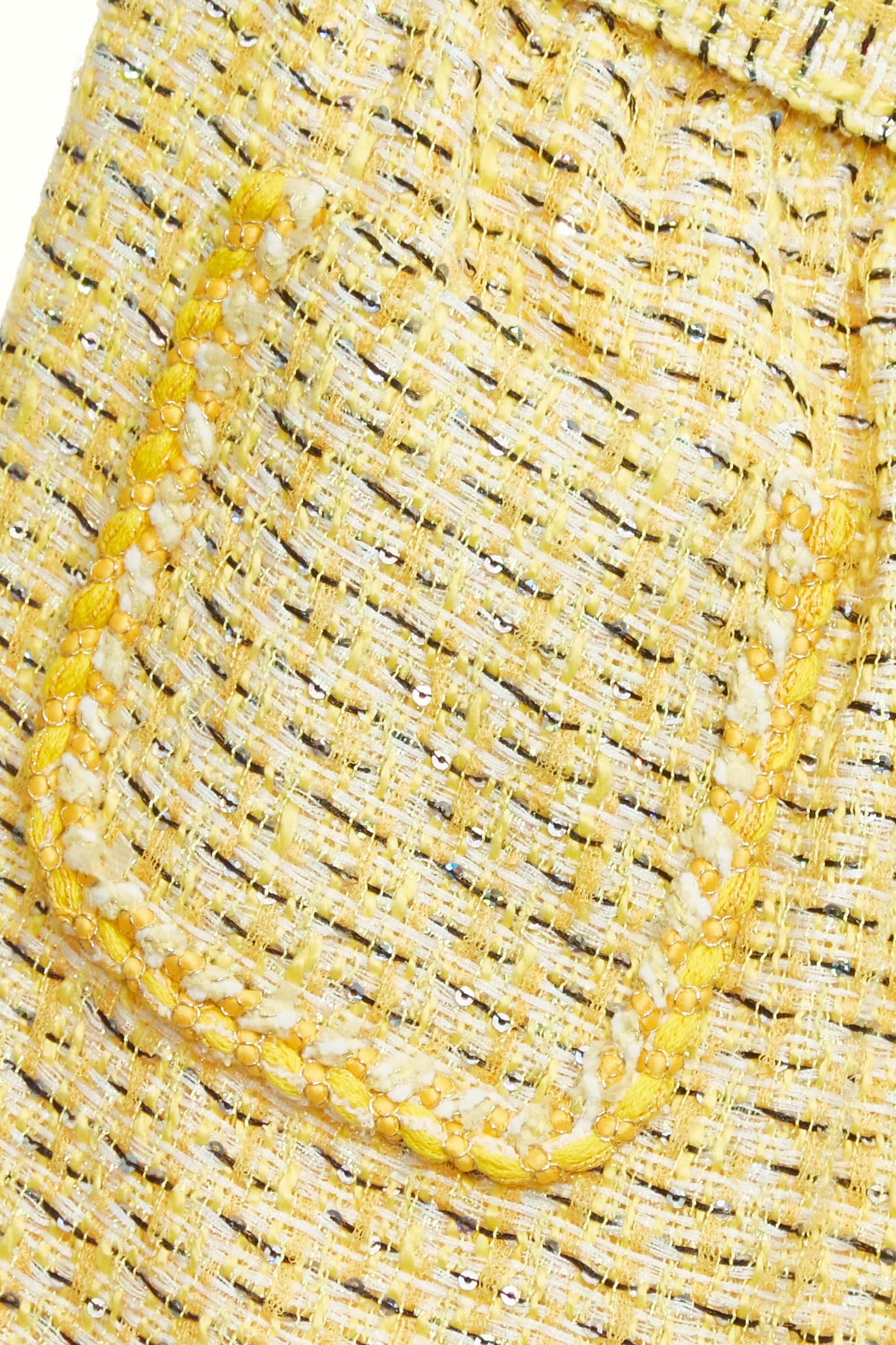 Contrast Stripe Tweed ShortsContrast Stripe Tweed Shorts,Season (SS) Look,pearl,Shorts