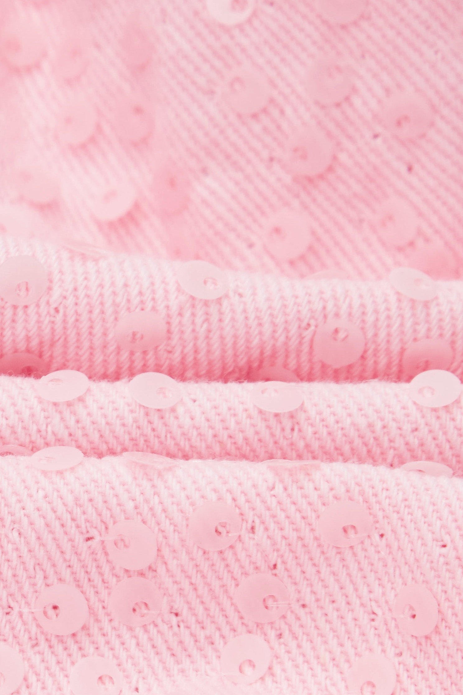 Pink Sequin Demin Bubble ShortsPink Sequin Demin Bubble Shorts,Season (SS) Look,Denim,Mini skirts,Shorts