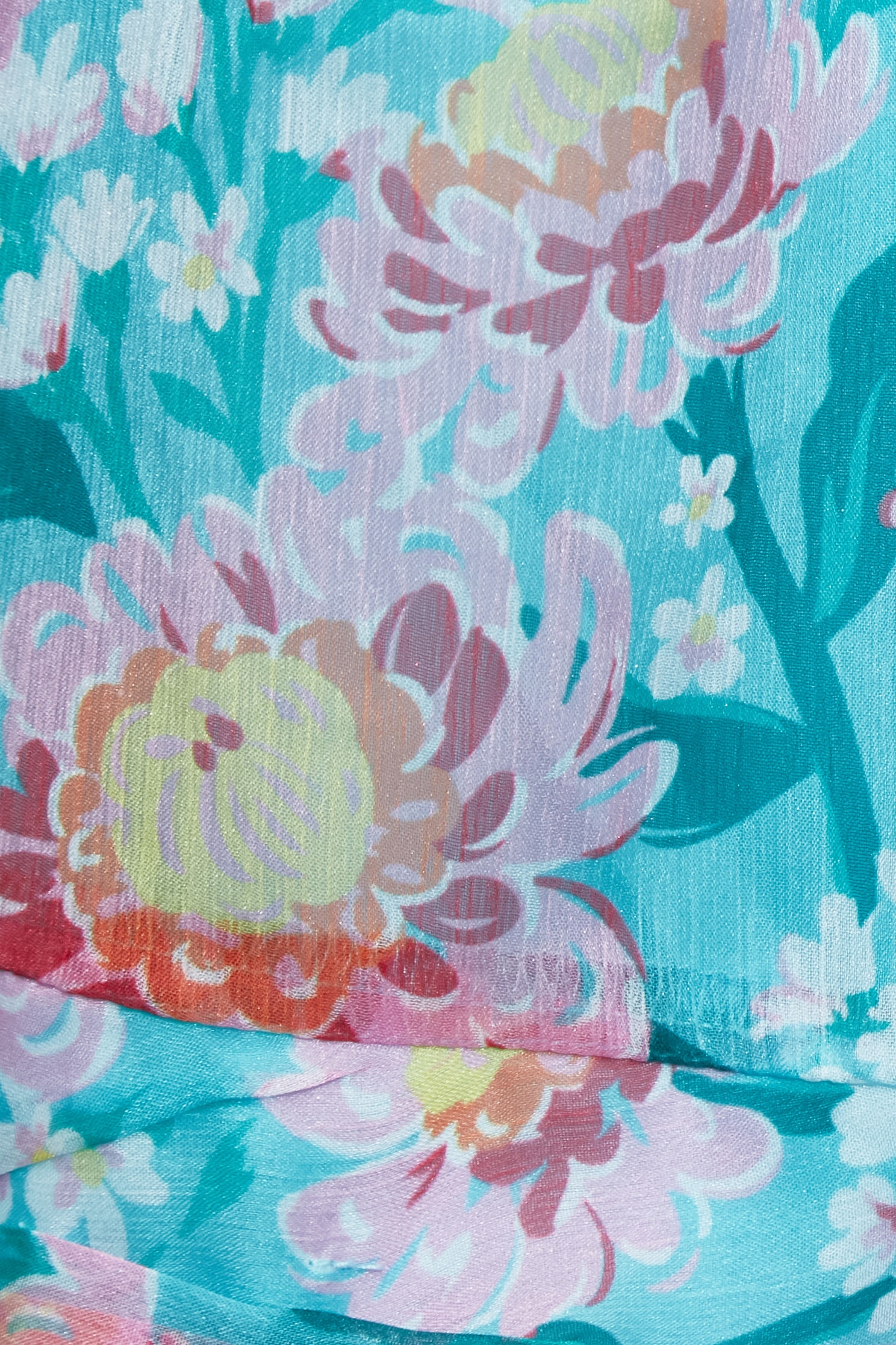 Floral Print Long Sleeve Short DressFloral Print Long Sleeve Short Dress,V-neck dresses,Embroidered,Printed dresses,Chiffon dresses,Season (AW) Look,blossoms,Chiffon,Chiffon dresses