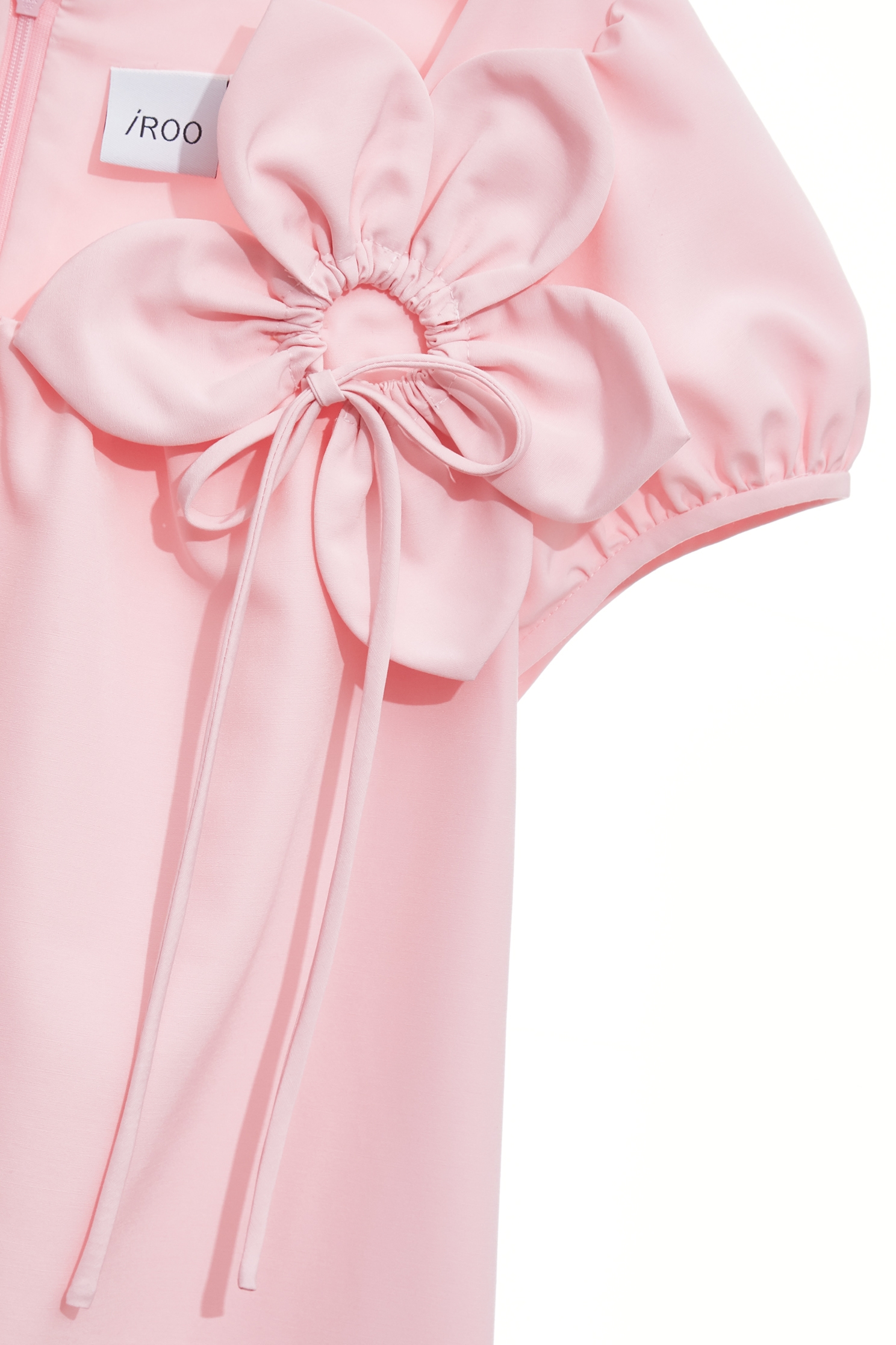 Floral Detail Pink DressFloral Detail Pink Dress,Dresses,Season (SS) Look