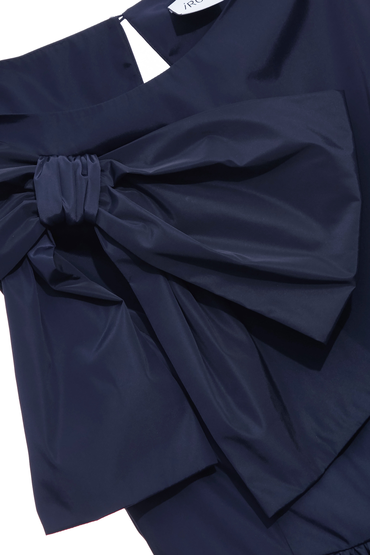 Bow Detail Navy Taffeta DressBow Detail Navy Taffeta Dress,Dresses,cocktaildresses,Evening dresses,Season (AW) Look,bows