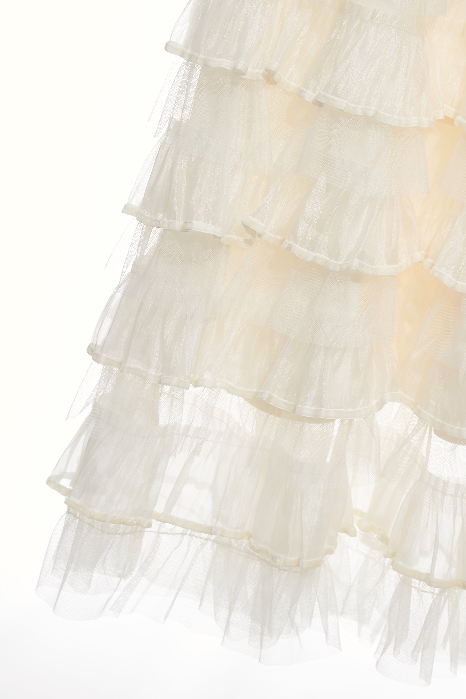 Tiered Skirt Denim DressTiered Skirt Denim Dress,Dresses,Season (SS) Look,Denim,Denim skirts