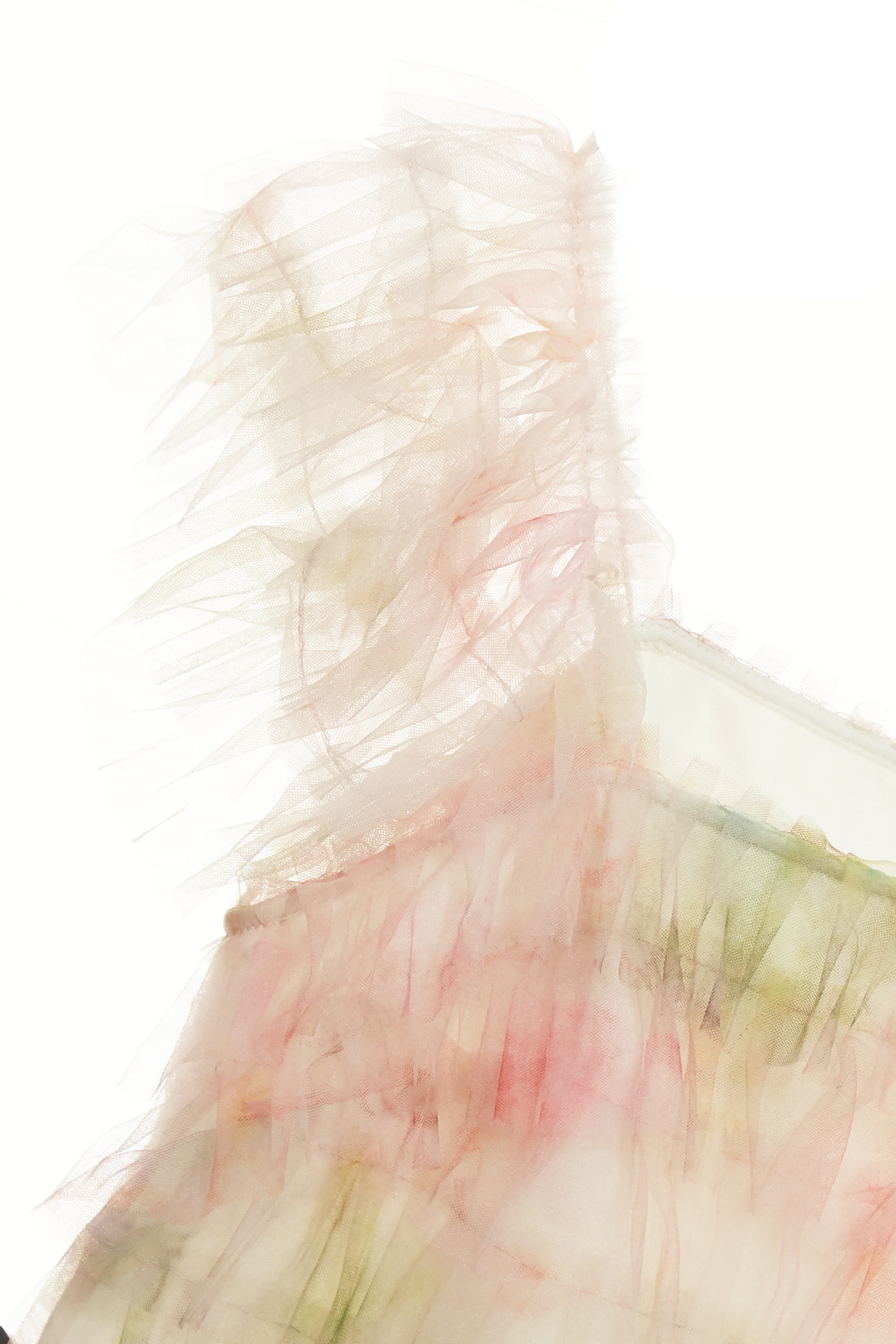 Pastel Gradient Mesh VestPastel Gradient Mesh Vest,sleeveless tops,Tops,Season (SS) Look,Mesh fabric,sleeveless tops