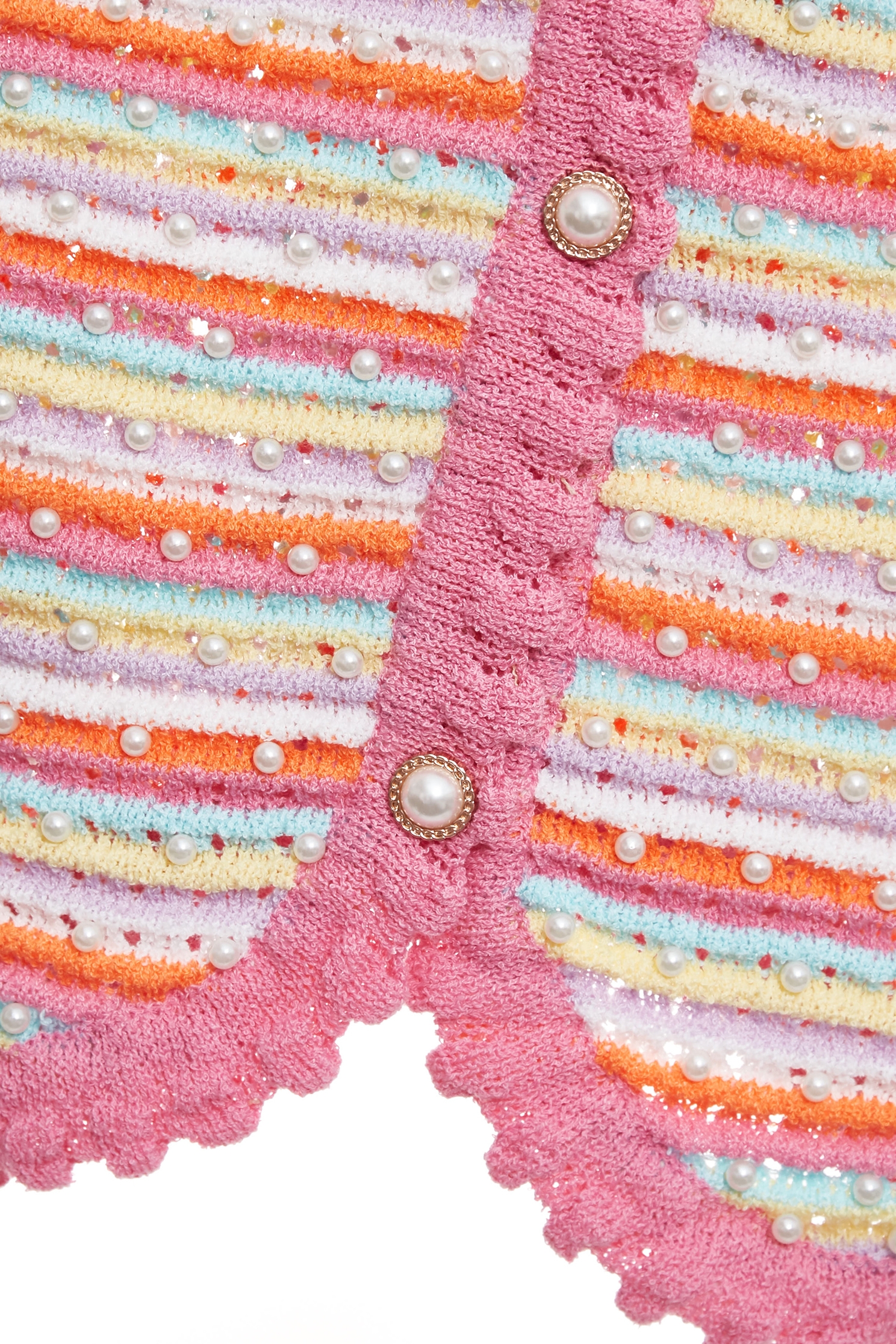 Multi Colour Stripe Knit VestMulti Colour Stripe Knit Vest,sleeveless tops,Season (SS) Look,pearl,sleeveless tops,Knitted,Knitted tops