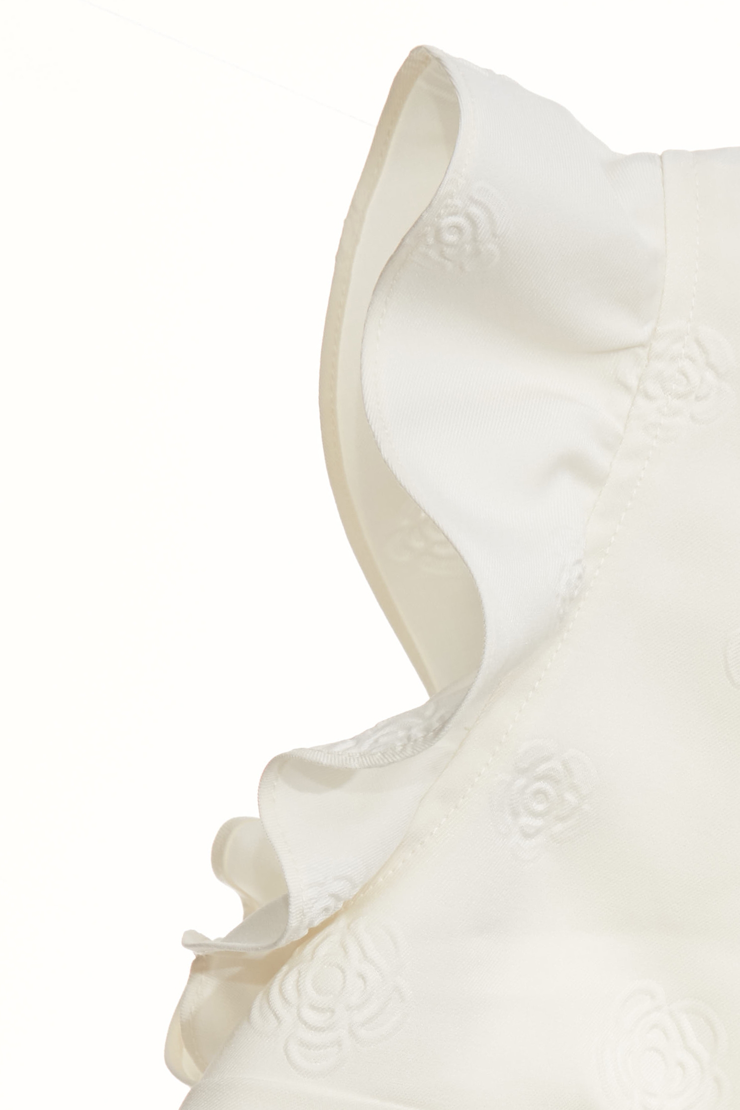 Floral Embossed Print Lace Collar VestFloral Embossed Print Lace Collar Vest,sleeveless tops,Tops,Embroidered,Season (SS) Look