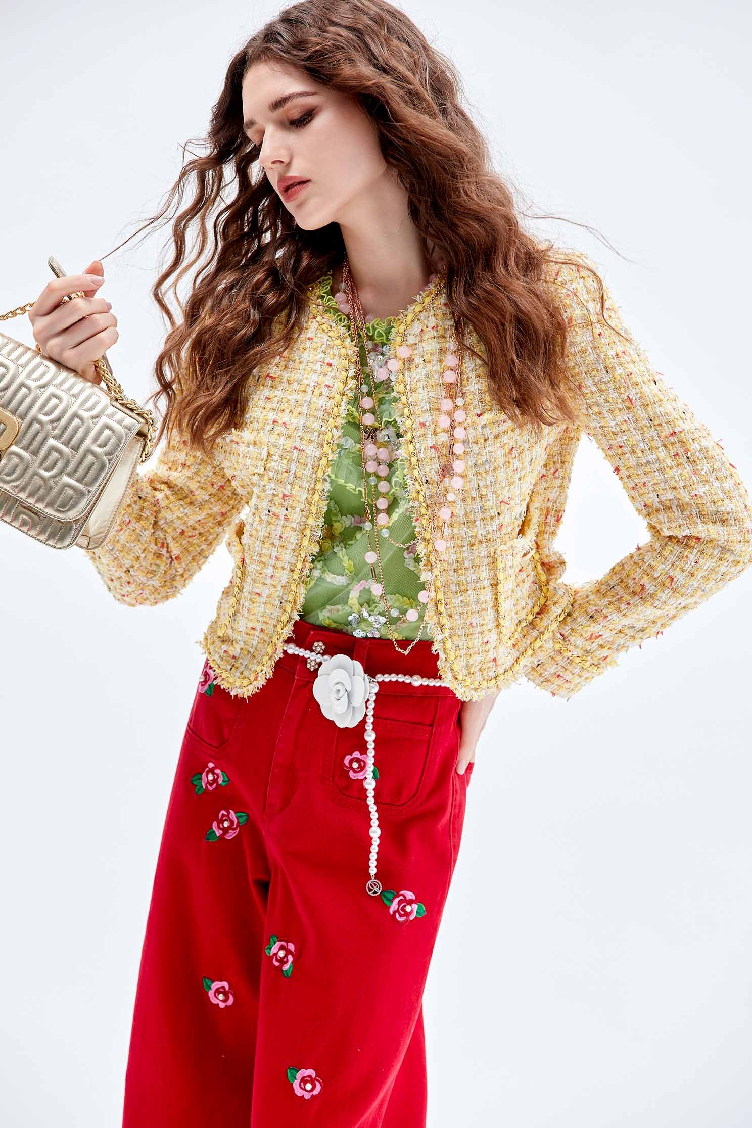 Multi Colour Emobossed Floral Detail Sequin VestMulti Colour Emobossed Floral Detail Sequin Vest,sleeveless tops,Tops,Embroidered,Season (AW) Look,sleeveless tops