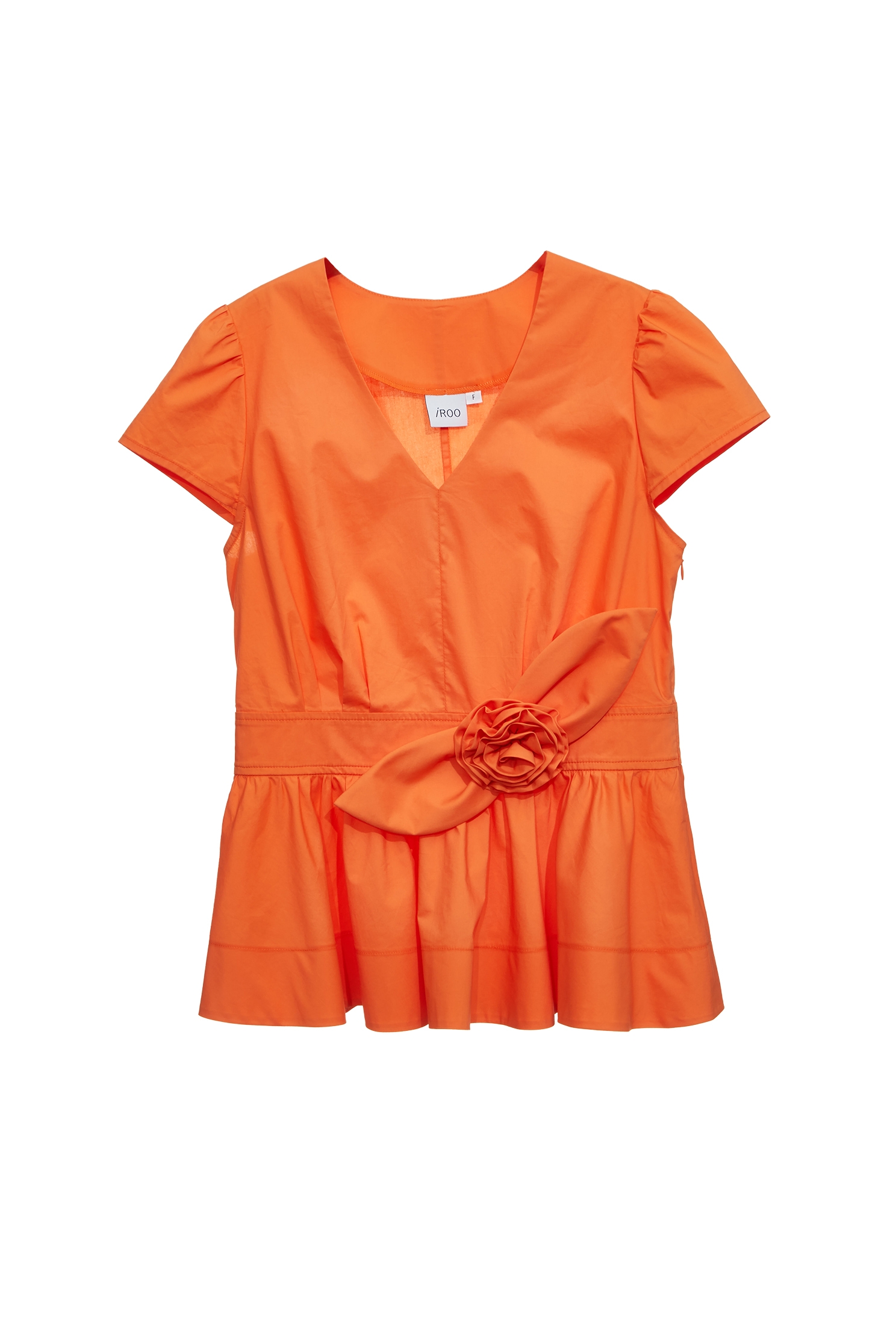 Front Bow Detail Short Sleeve TopFront Bow Detail Short Sleeve Top,Tops,Season (SS) Look,City Feminine