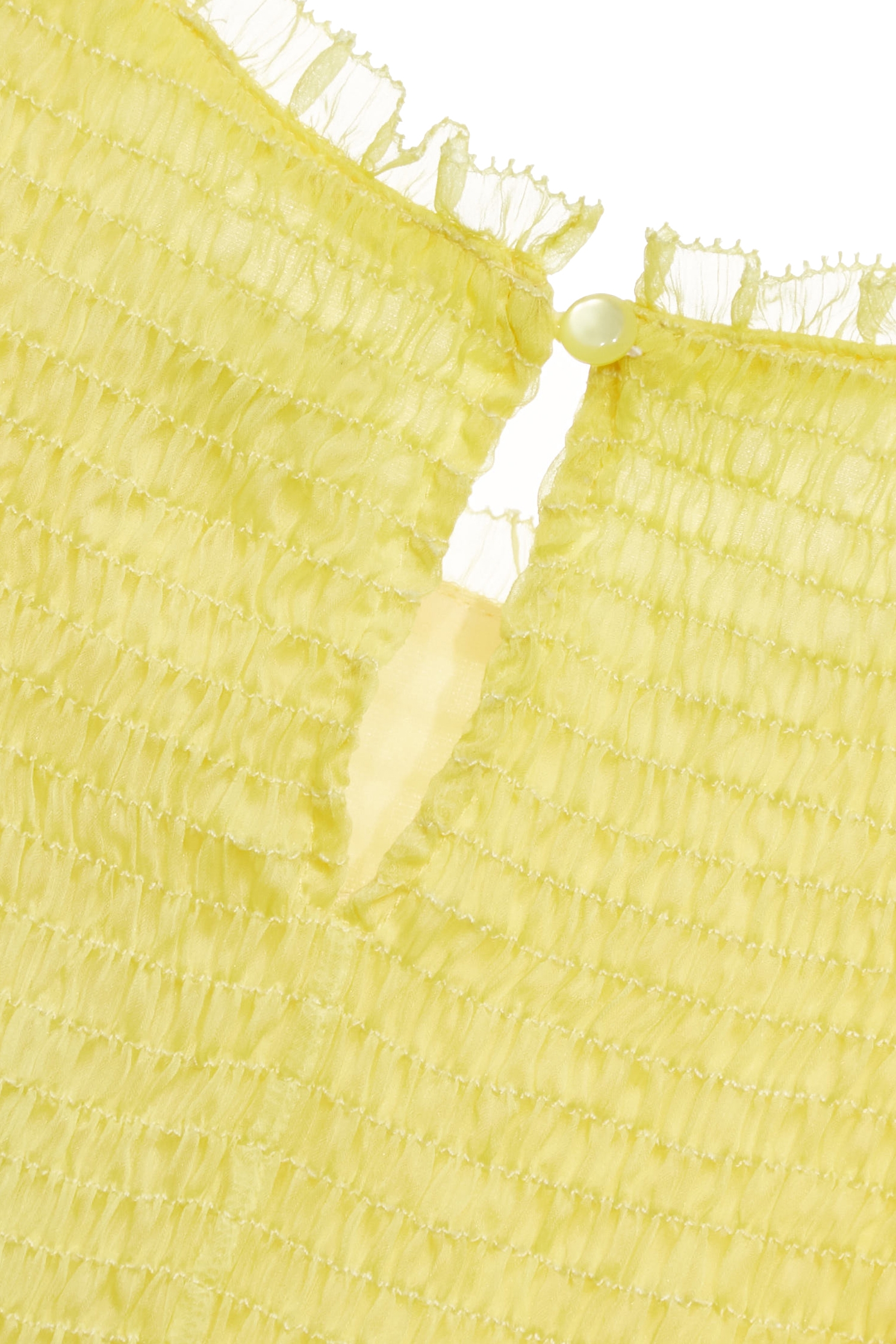 Ruffle Layered Sleeve Elastic Pleated TopRuffle Layered Sleeve Elastic Pleated Top,Tops,Season (SS) Look,City Feminine,Valentine,sleeveless tops,upperclass,Chiffon,Chiffon tops