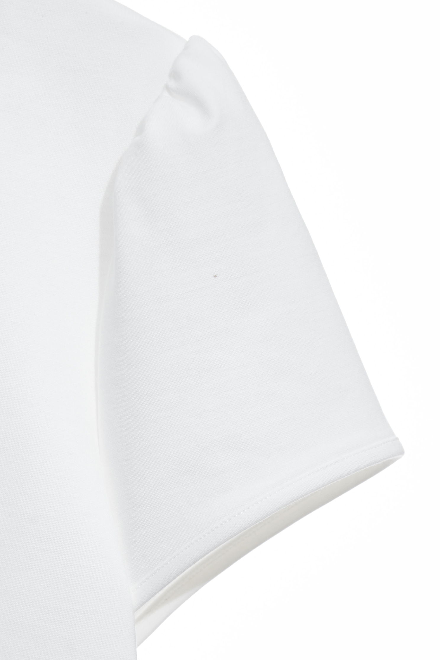 3-D Floral Short Sleeve Tee,Tops,Season (SS) Look,White tops