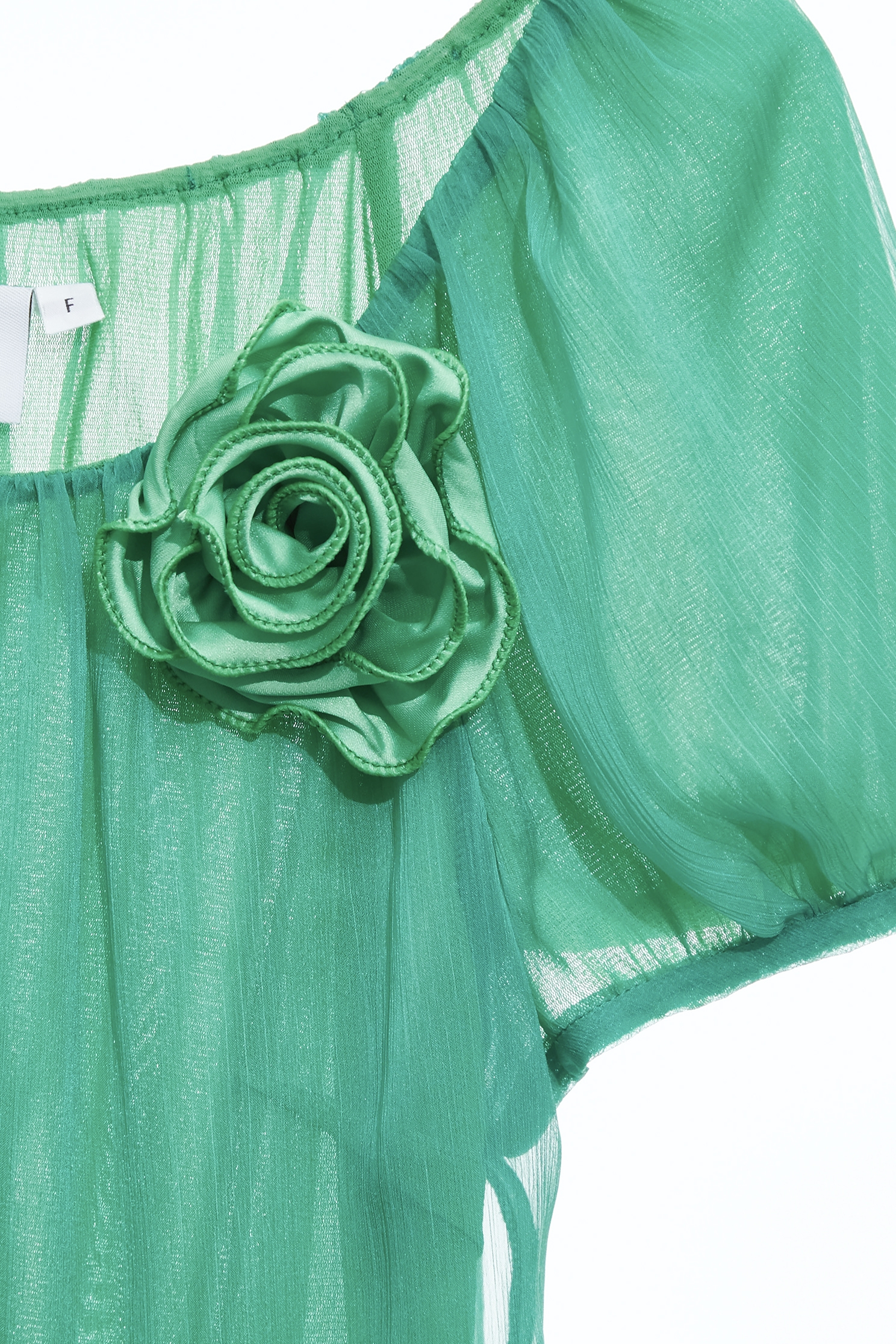 Bow Detail Chiffon Top,Tops,Season (SS) Look,bows,Chiffon