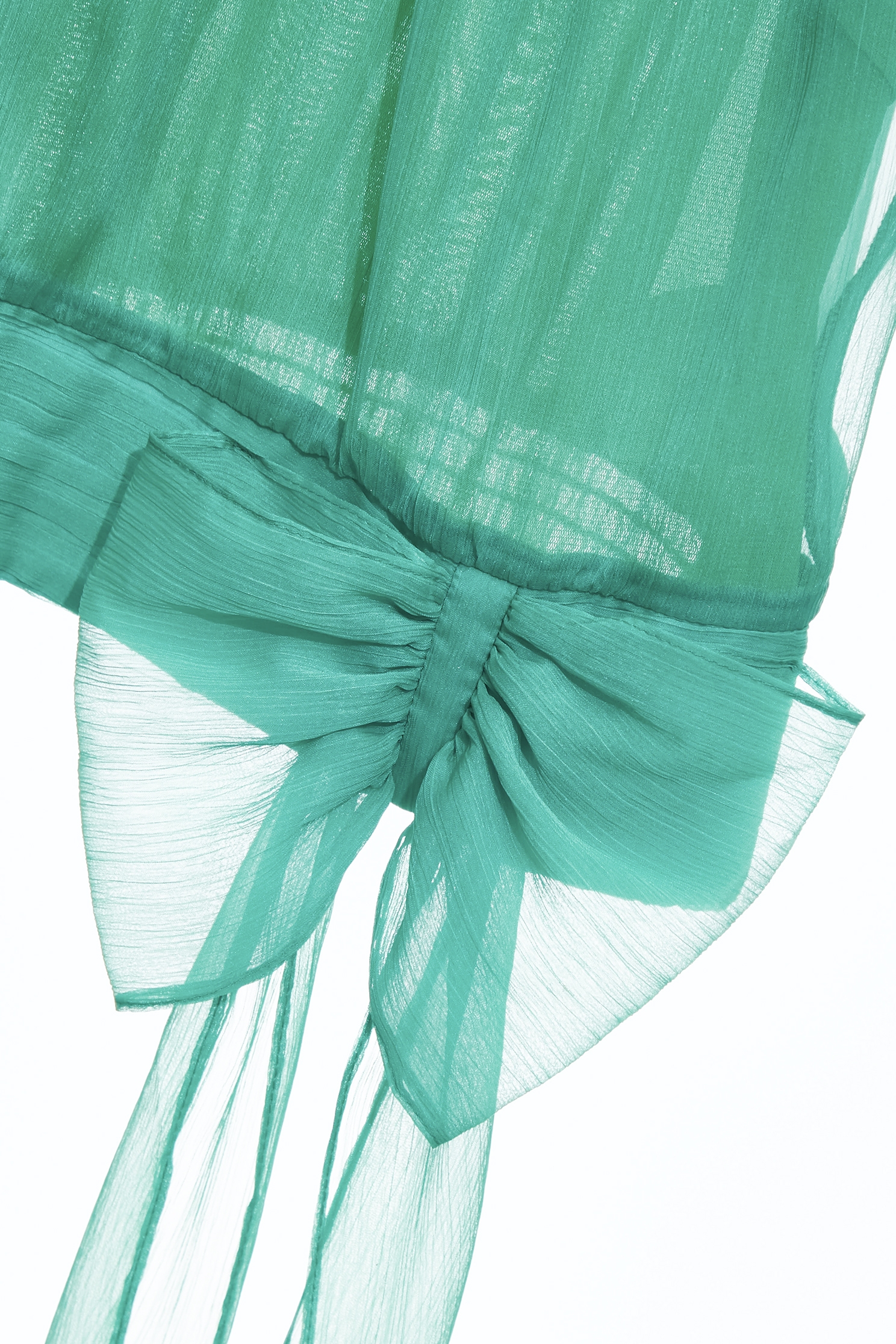 Bow Detail Chiffon Top,Tops,Season (SS) Look,bows,Chiffon