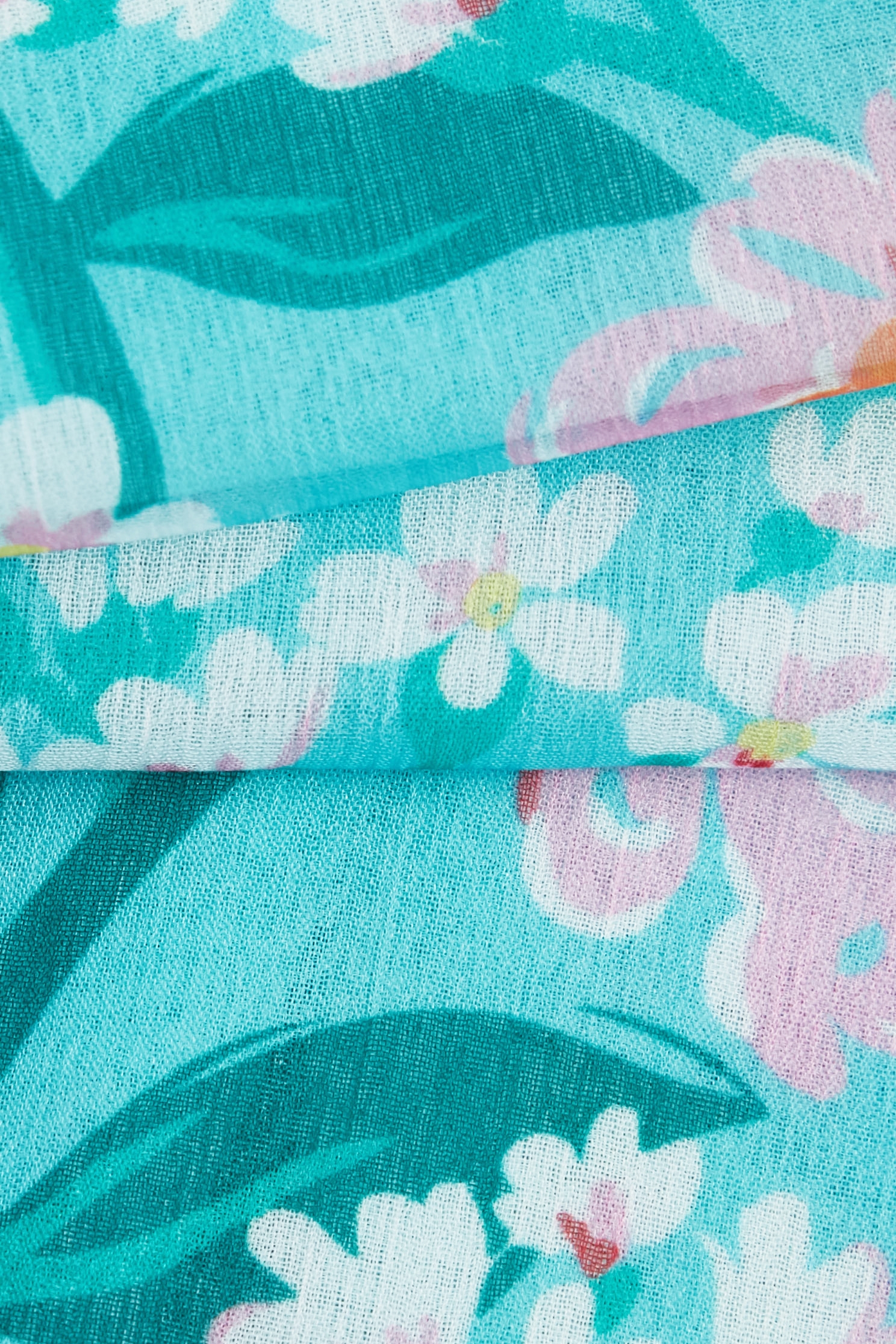 Floral Print Pleated Flounce Detail Chiffon TopFloral Print Pleated Flounce Detail Chiffon Top,Tops,pearl,Season (AW) Look,Valentine,blossoms,upperclass,Chiffon,Chiffon tops