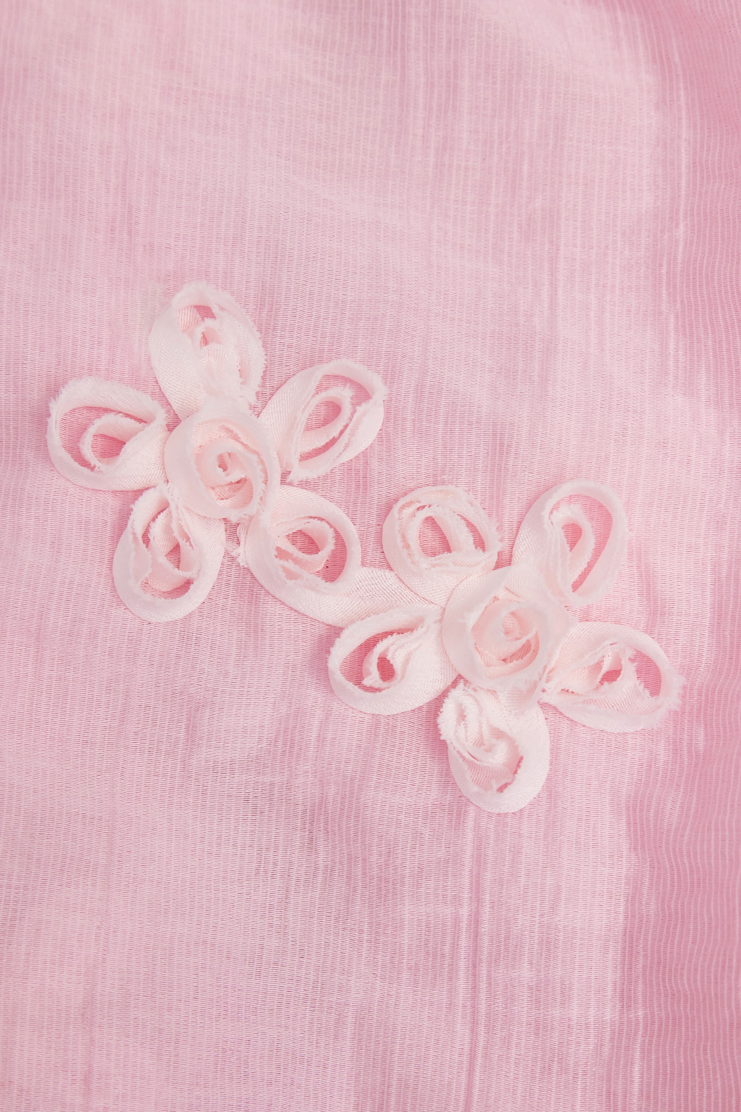 3-D Floral Detail Pink Top3-D Floral Detail Pink Top,Tops,Season (AW) Look,Valentine,blossoms