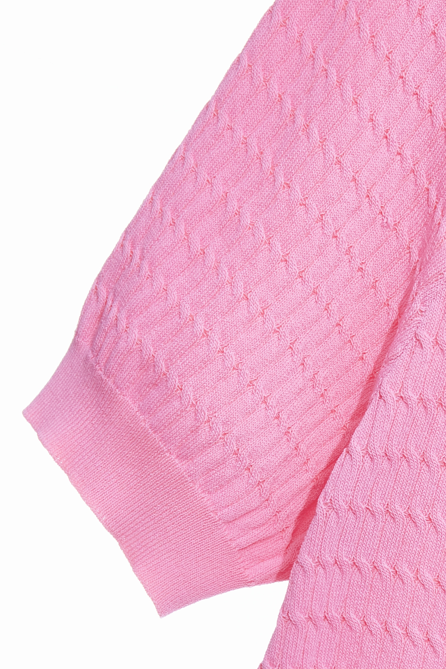 Braided Trim Detail Short Sleeve Knit TopBraided Trim Detail Short Sleeve Knit Top,Tops,Season (SS) Look,Knitted,Knitted tops