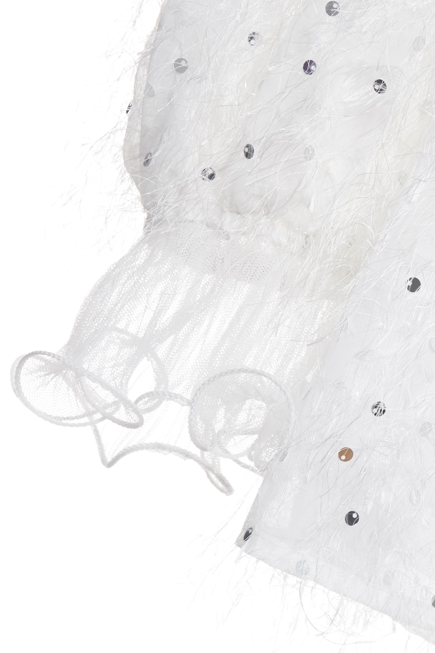 Sequin Fringe Top With Ruffle DetailSequin Fringe Top With Ruffle Detail,V-Neck T shirts,Office Looks,Tops,Season (AW) Look,Valentine,Lace